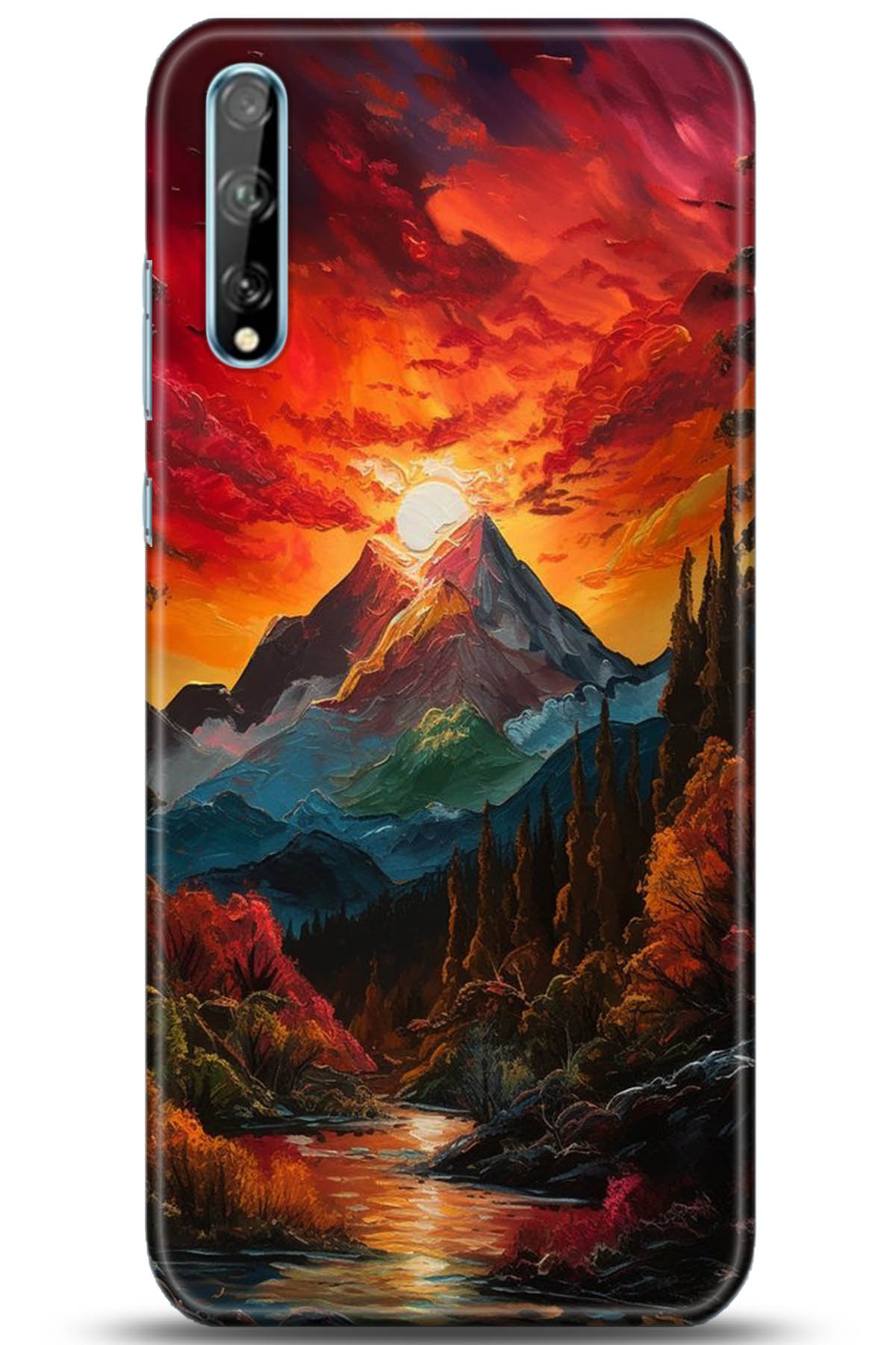 Huawei Y8P Uyumlu Kılıf HD Baskılı Kılıf - Followed Institution 5224