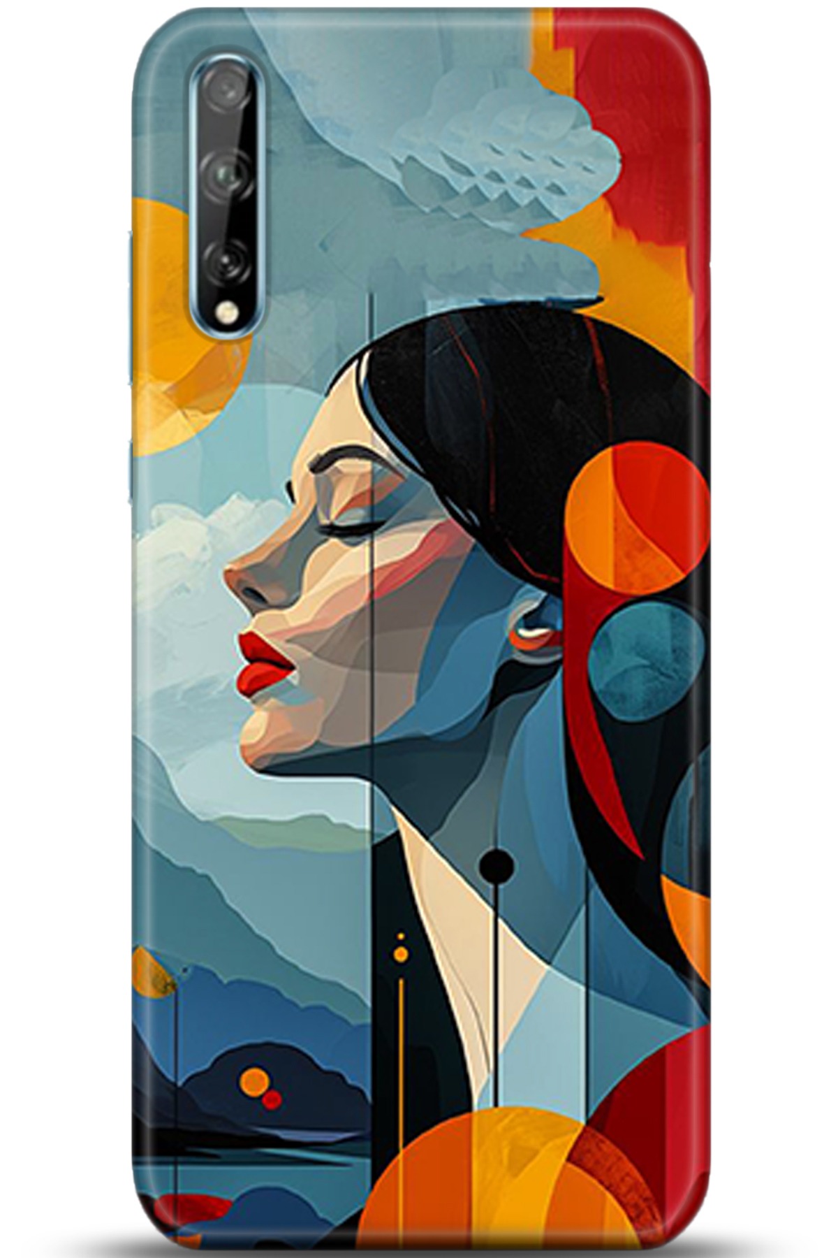 Huawei Y8P Uyumlu Kılıf HD Baskılı Kılıf - Followed Institution 5367