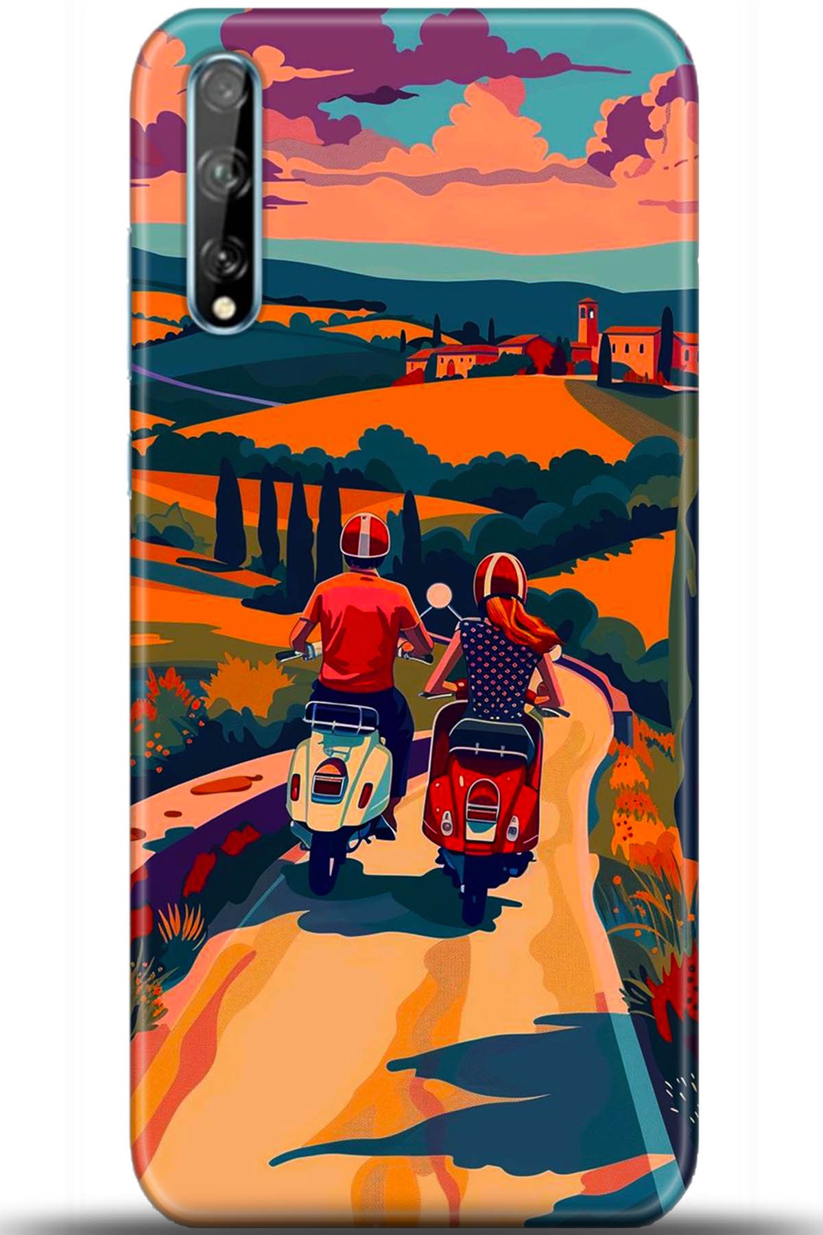 Huawei Y8P Uyumlu Kılıf HD Baskılı Kılıf - Followed Institution 5390