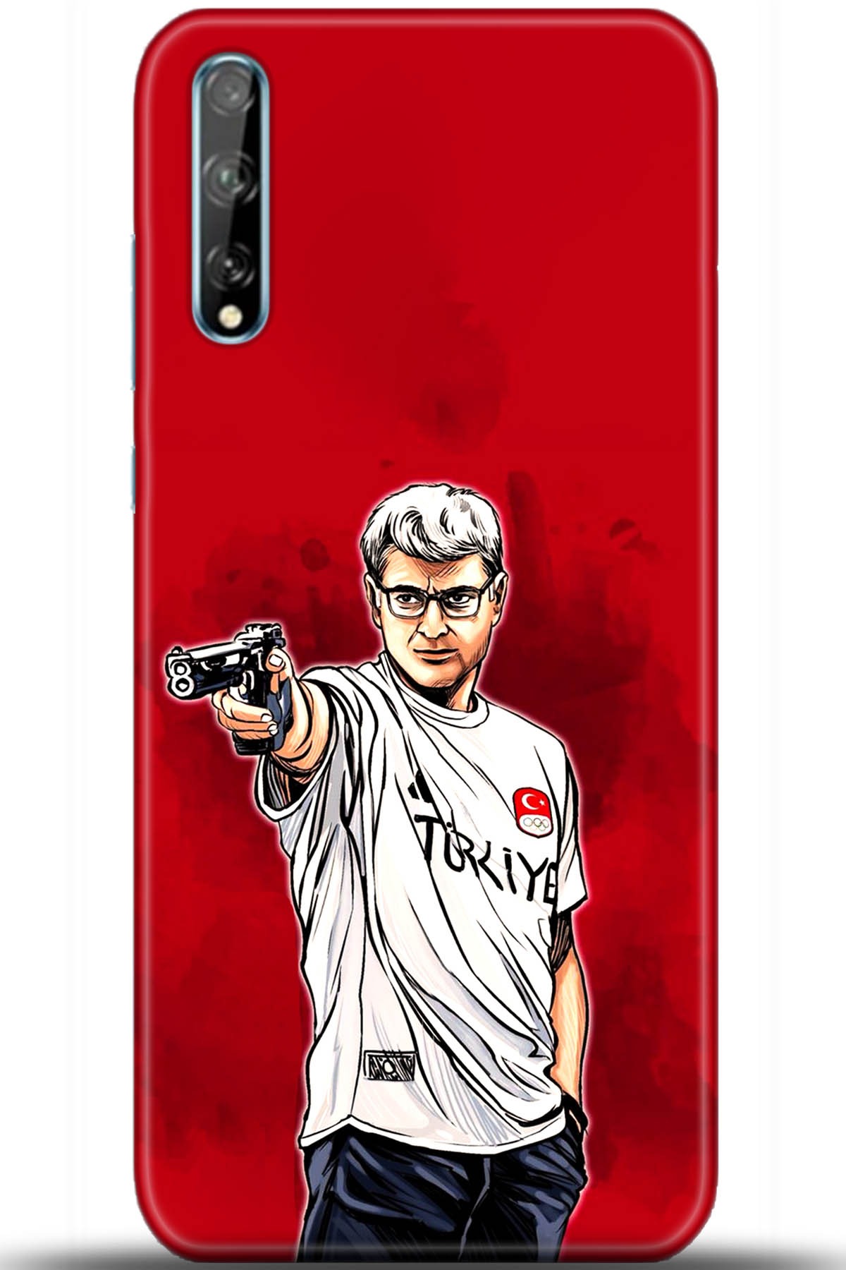 Huawei Y8P Uyumlu Kılıf HD Baskılı Kılıf - Followed Institution 5533