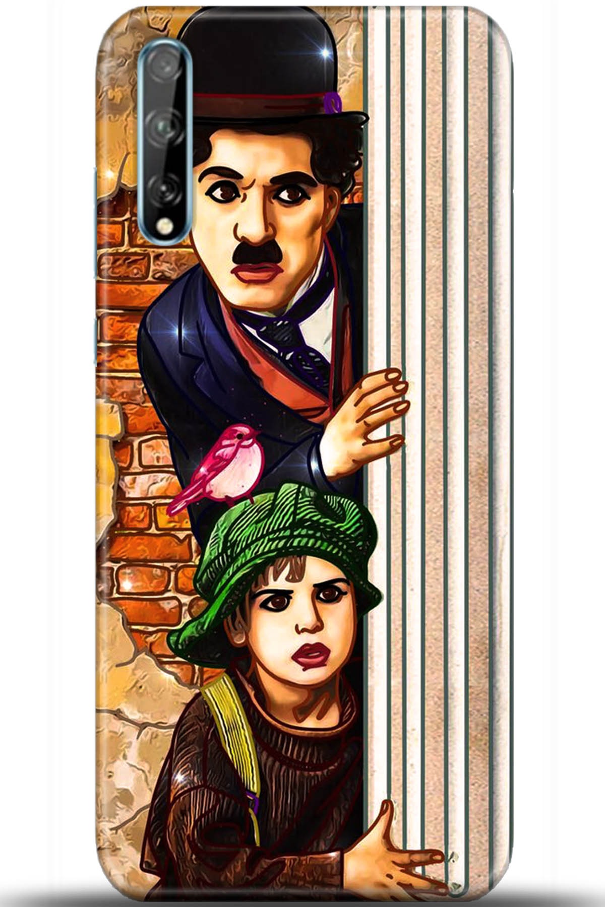 Huawei Y8P Uyumlu Kılıf HD Baskılı Kılıf - Followed Institution 5694