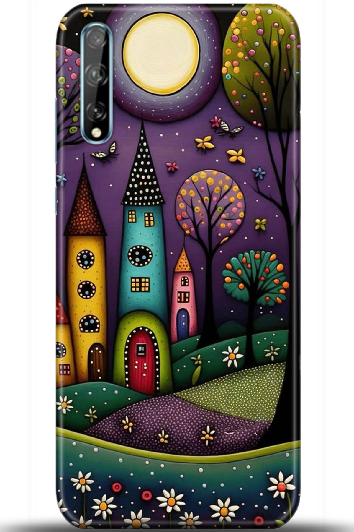 Huawei Y8P Uyumlu Kılıf HD Baskılı Kılıf - Followed Institution 5704