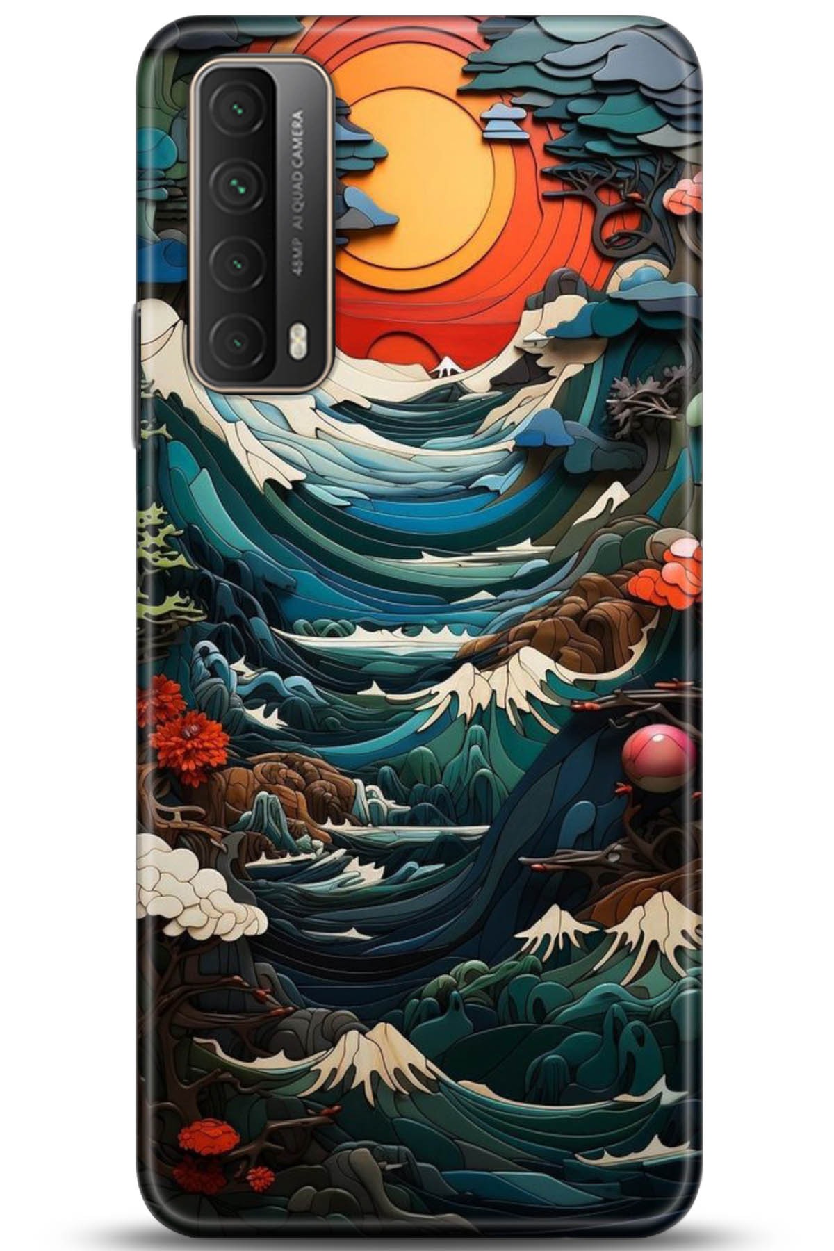 Huawei P Smart 2021 Uyumlu Kılıf HD Baskılı Kılıf - Followed Institution 5009