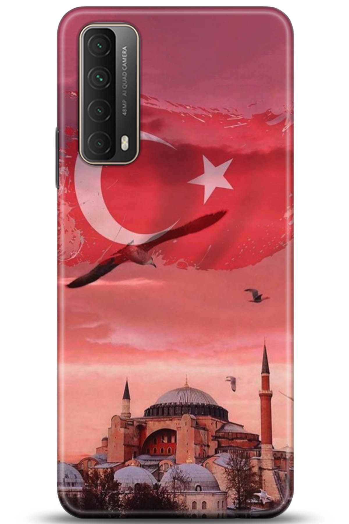 Huawei P Smart 2021 Uyumlu Kılıf HD Baskılı Kılıf - Followed Institution 5179