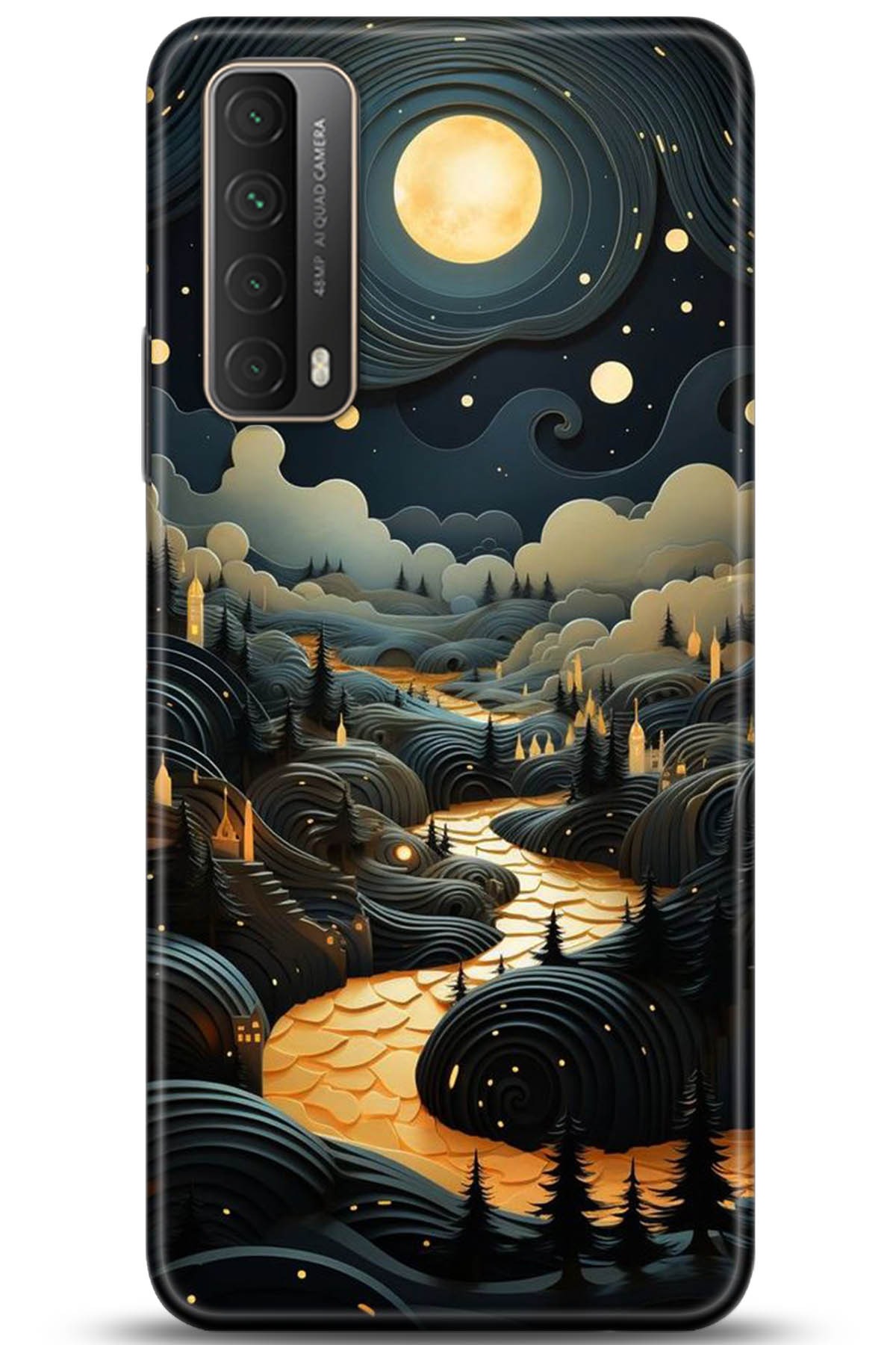 Huawei P Smart 2021 Uyumlu Kılıf HD Baskılı Kılıf - Followed Institution 5268