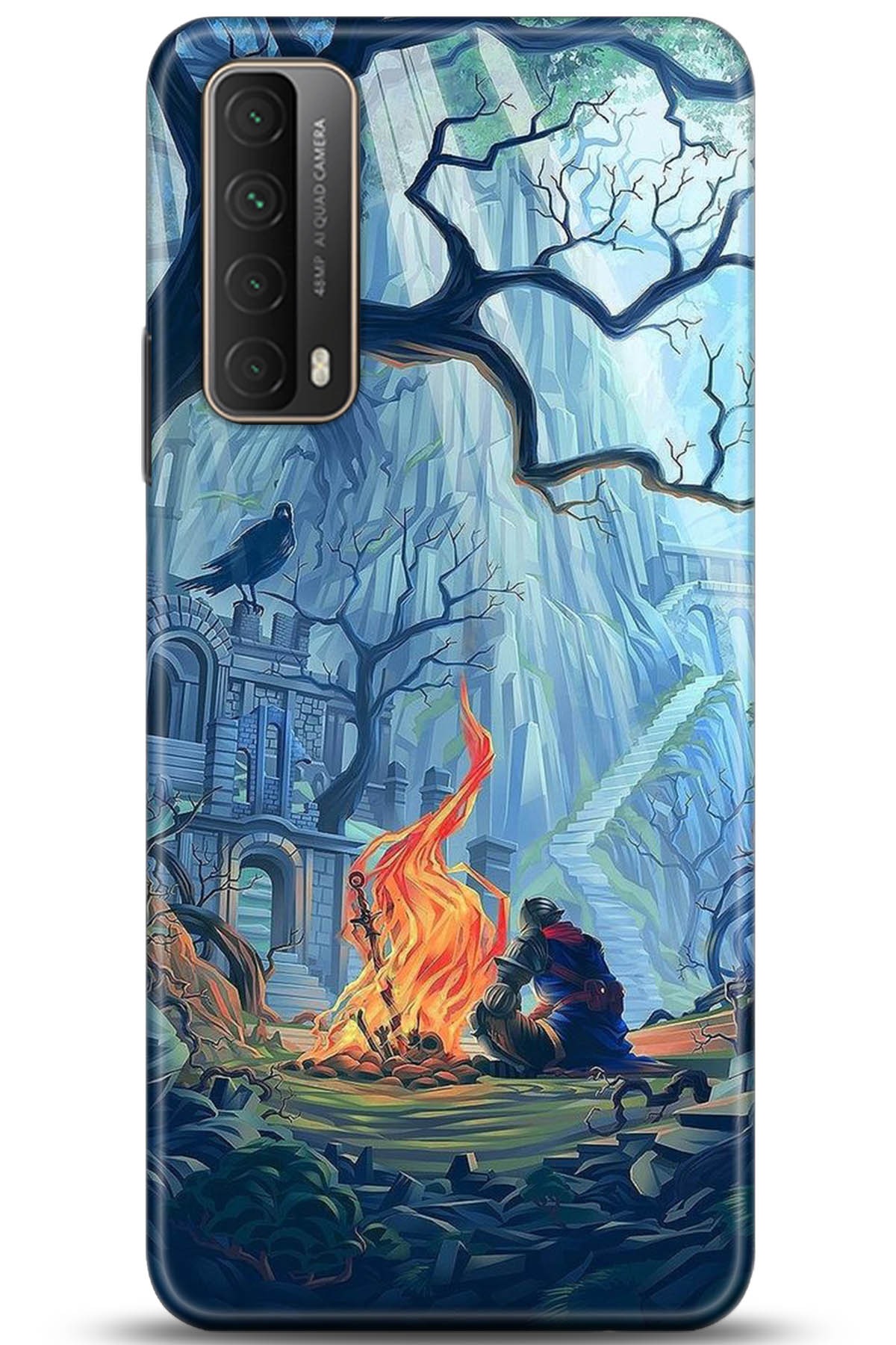 Huawei P Smart 2021 Uyumlu Kılıf HD Baskılı Kılıf - Followed Institution 5308