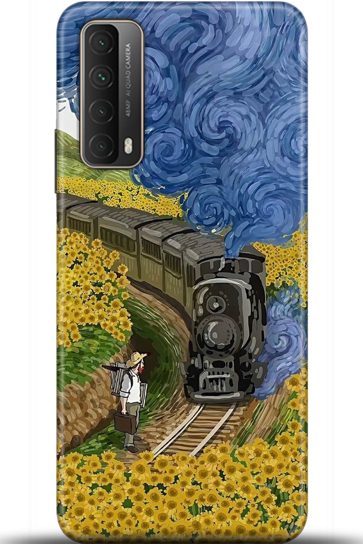 Huawei P Smart 2021 Uyumlu Kılıf HD Baskılı Kılıf - Followed Institution 5344