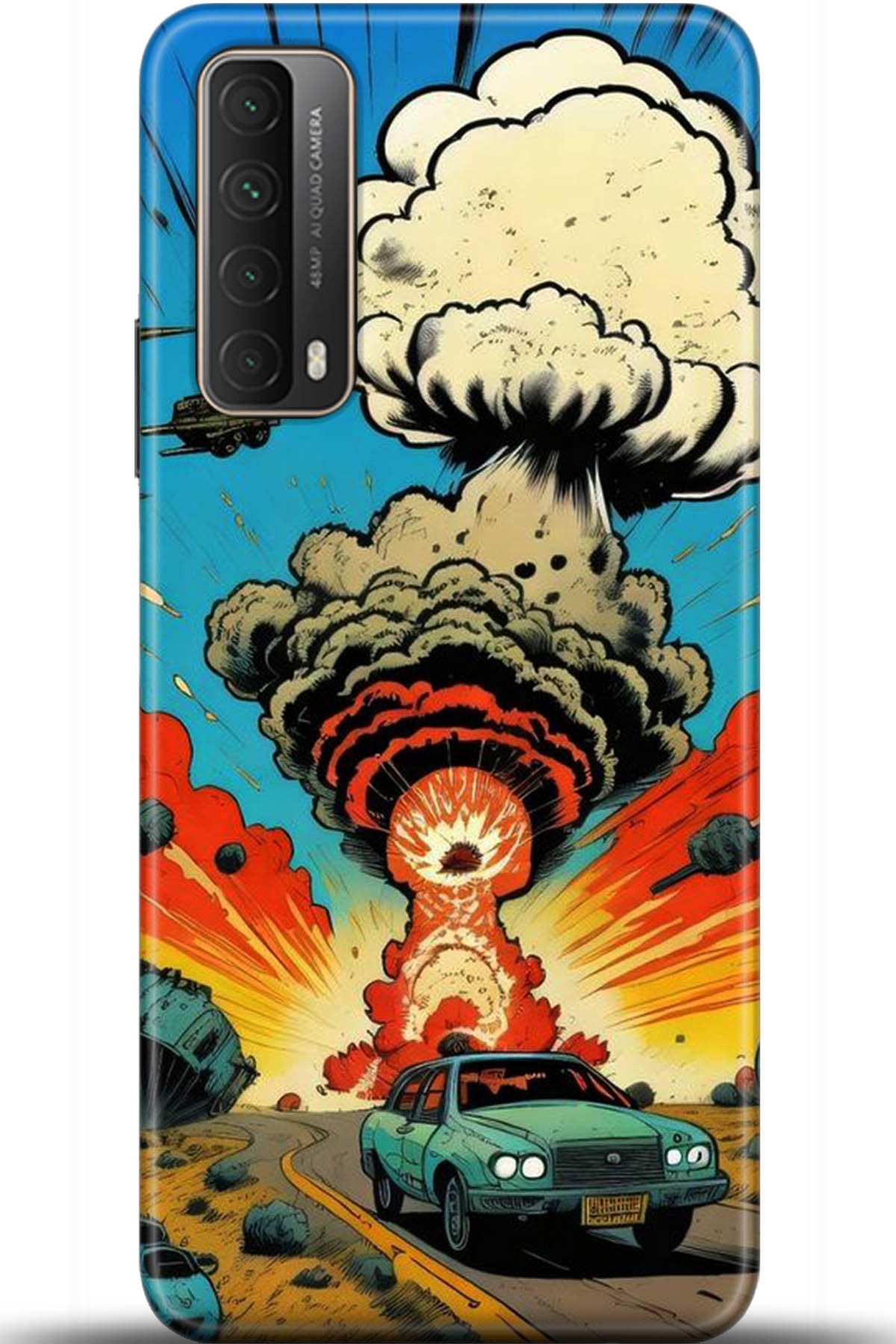 Huawei P Smart 2021 Uyumlu Kılıf HD Baskılı Kılıf - Followed Institution 5361