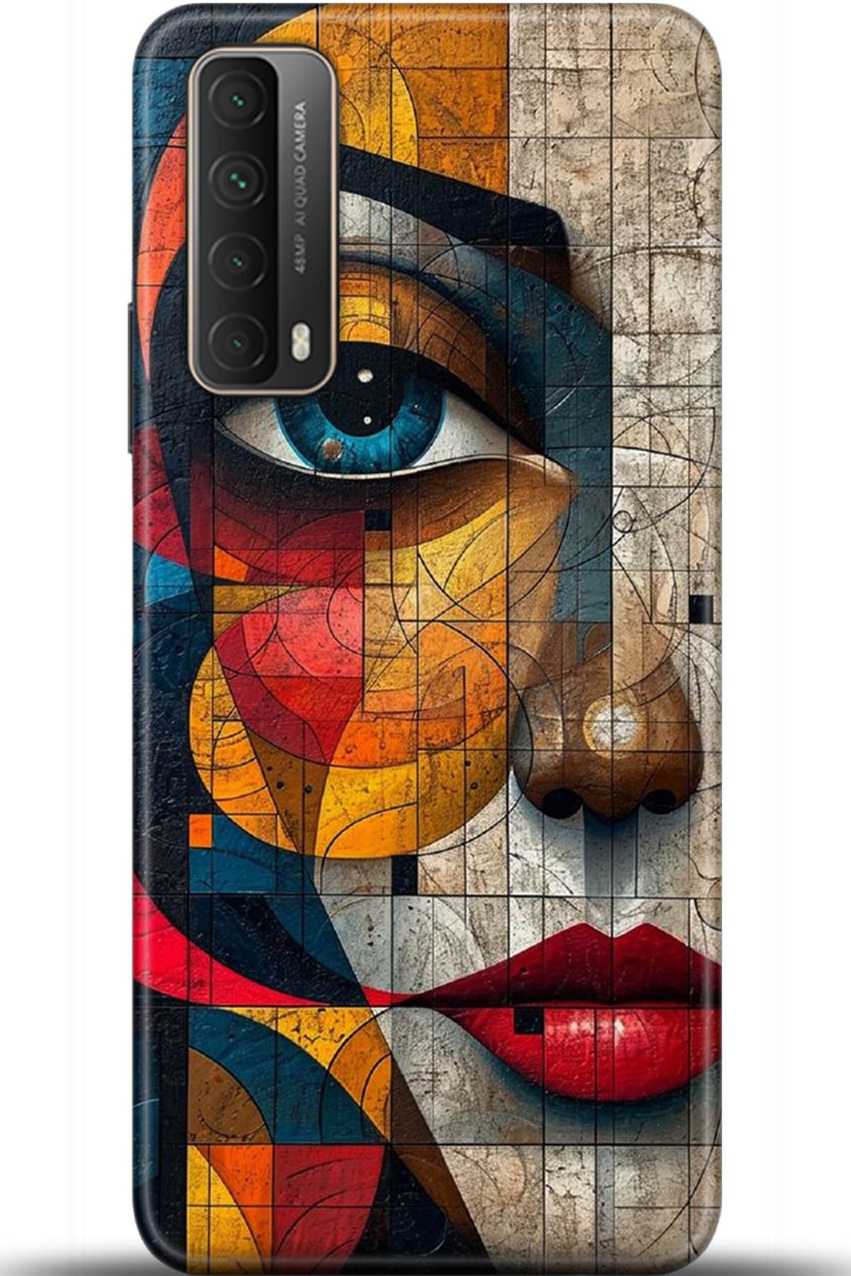 Huawei P Smart 2021 Uyumlu Kılıf HD Baskılı Kılıf - Followed Institution 5366