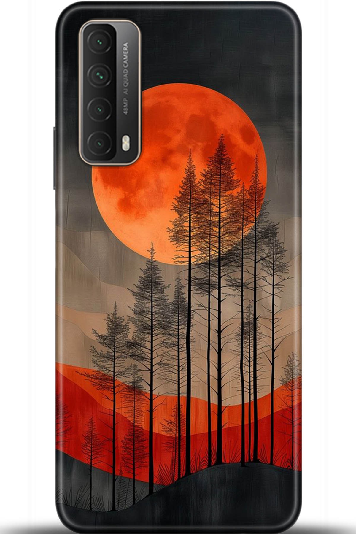 Huawei P Smart 2021 Uyumlu Kılıf HD Baskılı Kılıf - Followed Institution 5370