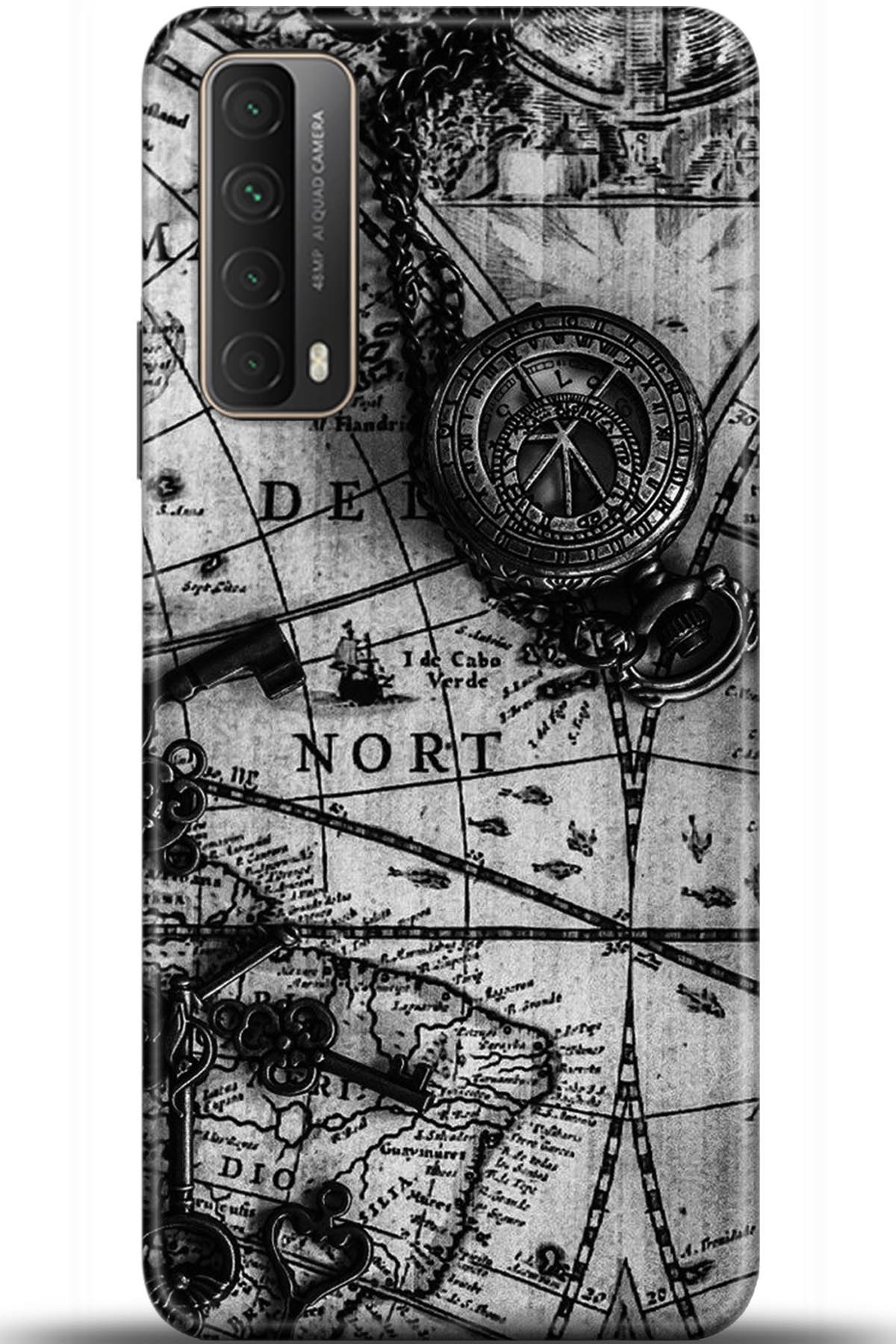 Huawei P Smart 2021 Uyumlu Kılıf HD Baskılı Kılıf - Followed Institution 5381