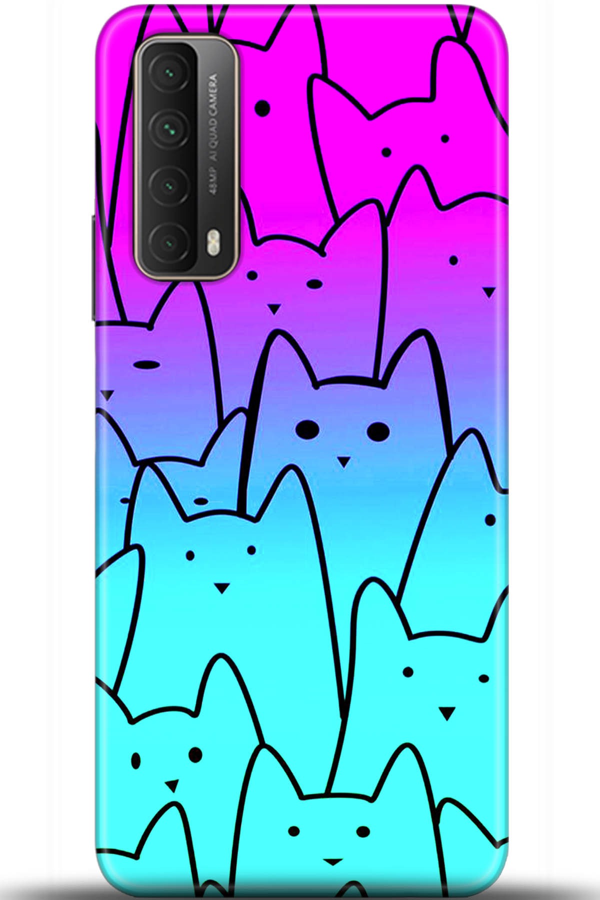 Huawei P Smart 2021 Uyumlu Kılıf HD Baskılı Kılıf - Followed Institution 5511