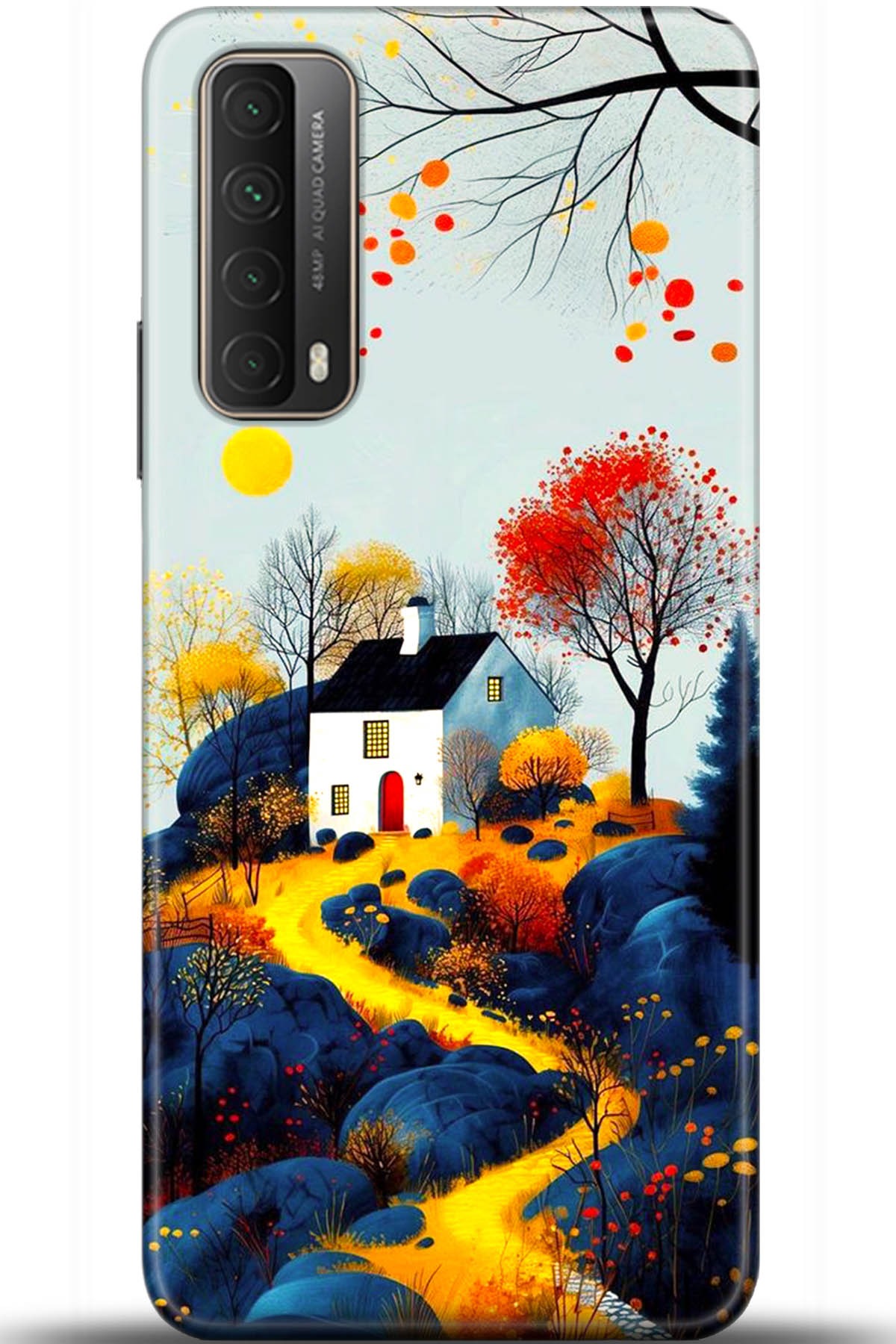 Huawei P Smart 2021 Uyumlu Kılıf HD Baskılı Kılıf - Followed Institution 5569