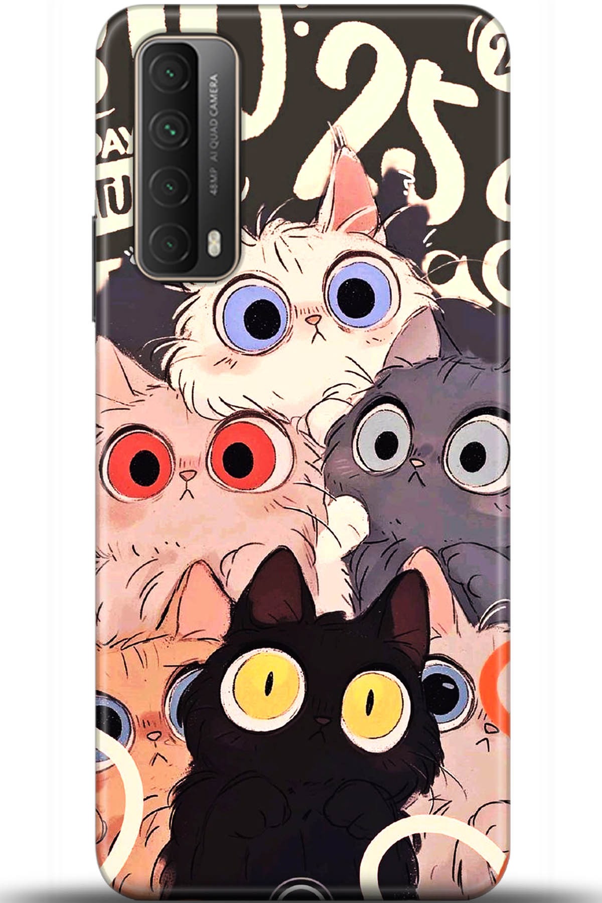 Huawei P Smart 2021 Uyumlu Kılıf HD Baskılı Kılıf - Followed Institution 5641