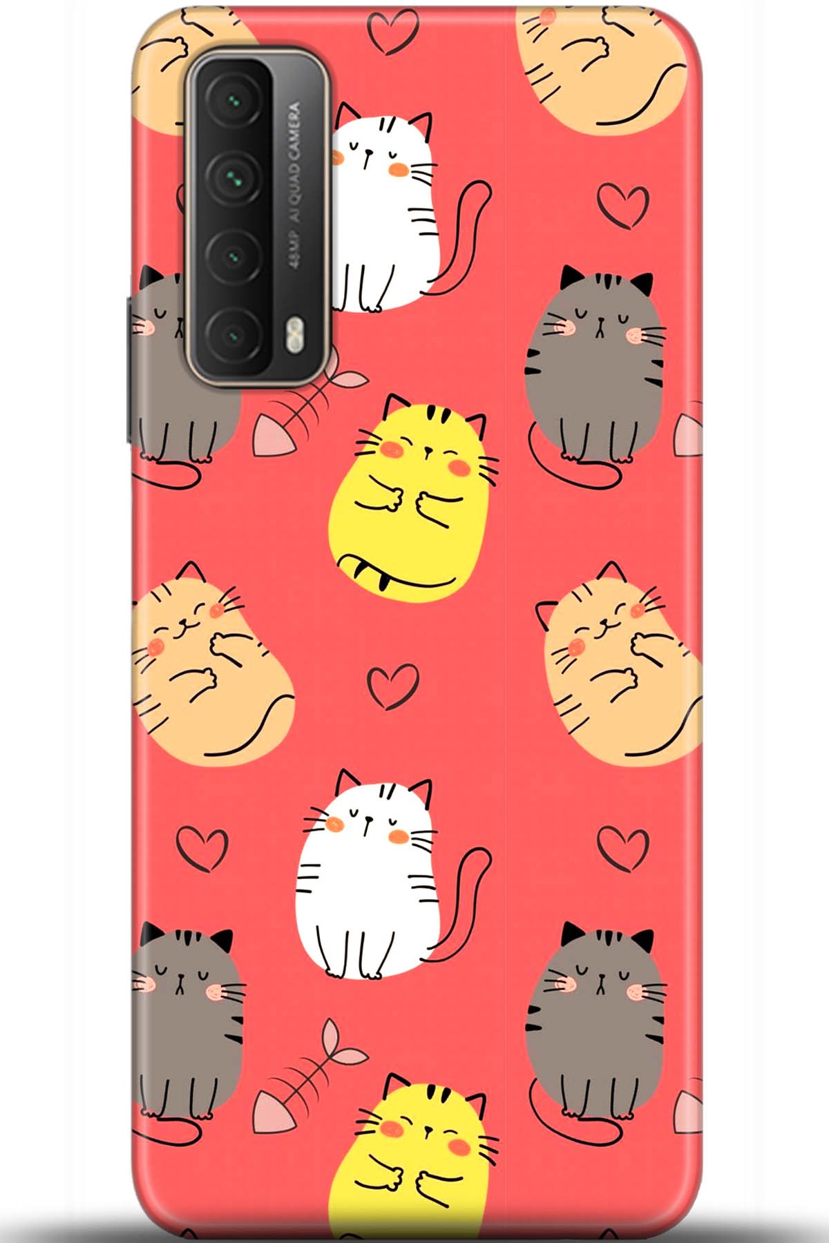 Huawei P Smart 2021 Uyumlu Kılıf HD Baskılı Kılıf - Followed Institution 5656