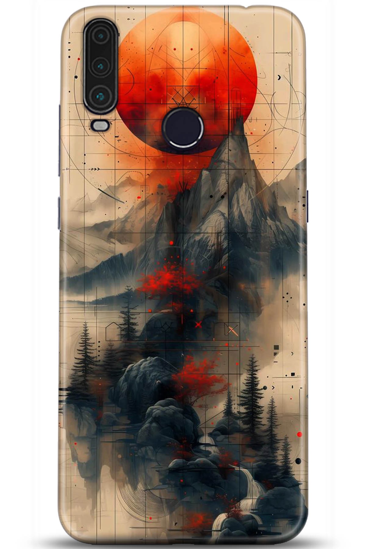 General Mobile GM 10 Uyumlu Kılıf HD Baskılı Kılıf - Followed Institution 5244