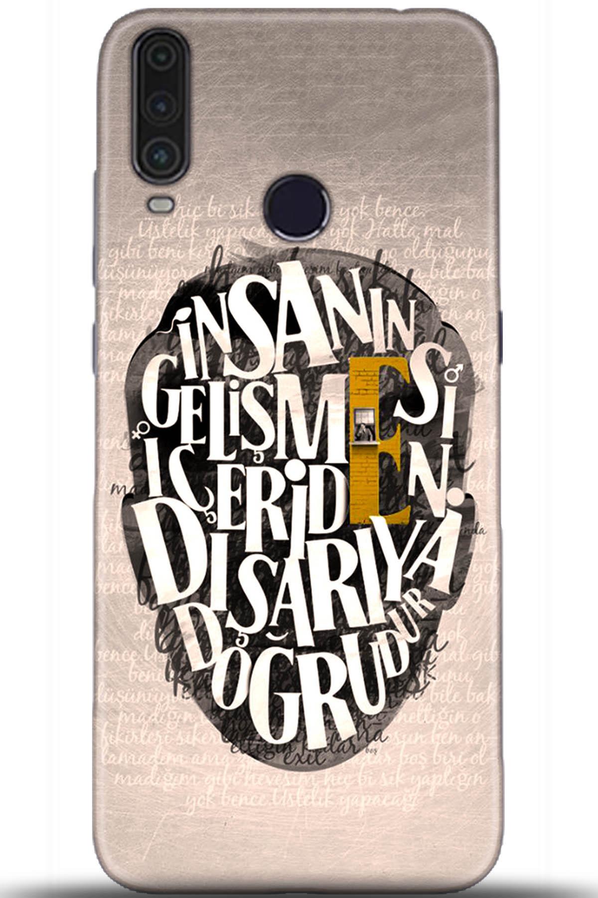 General Mobile GM 10 Uyumlu Kılıf HD Baskılı Kılıf - Followed Institution 5587