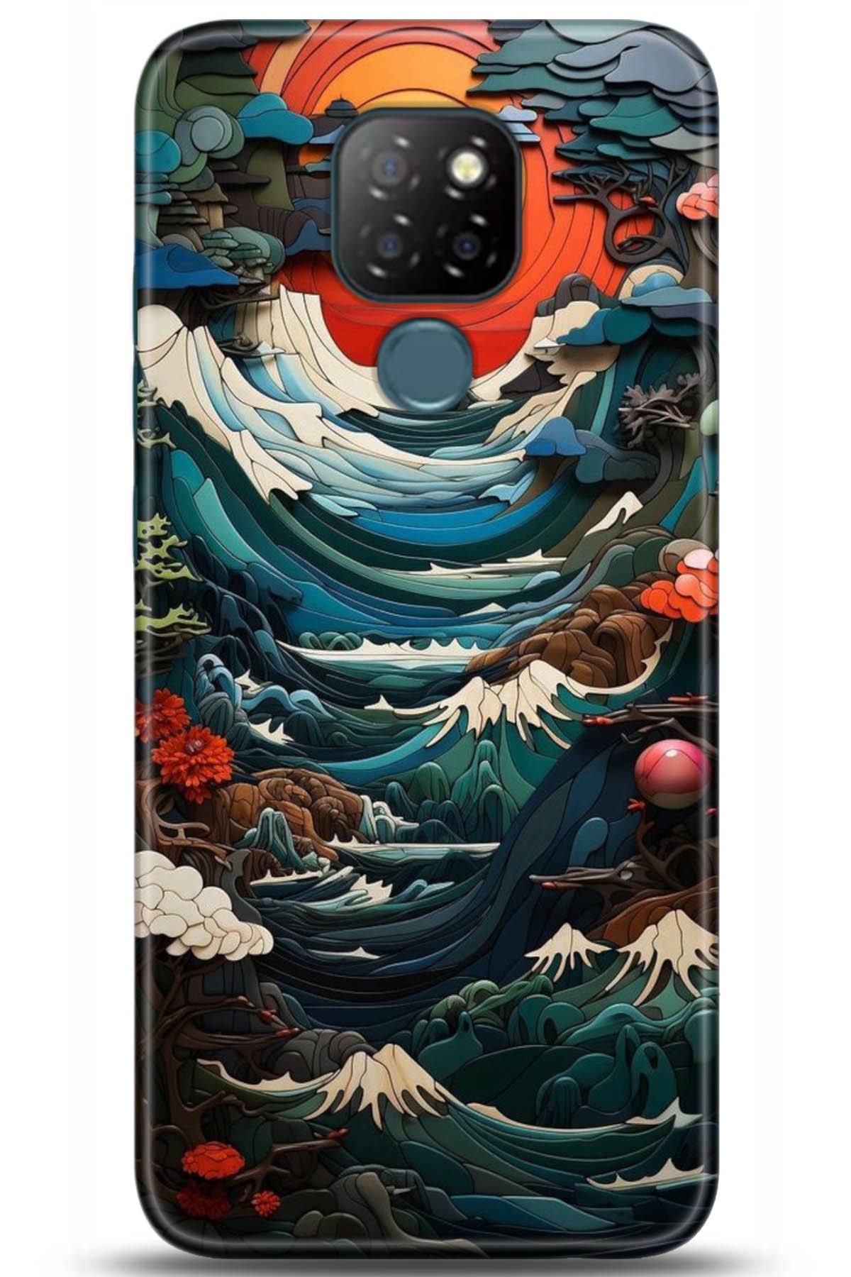 General Mobile GM 20 Uyumlu Kılıf HD Baskılı Kılıf - Followed Institution 5009