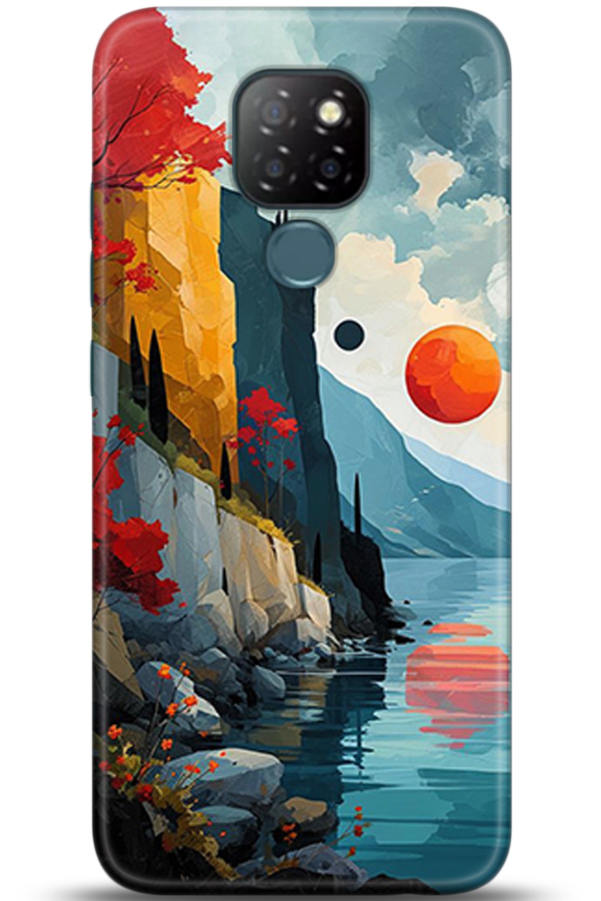 General Mobile GM 20 Uyumlu Kılıf HD Baskılı Kılıf - Followed Institution 5368