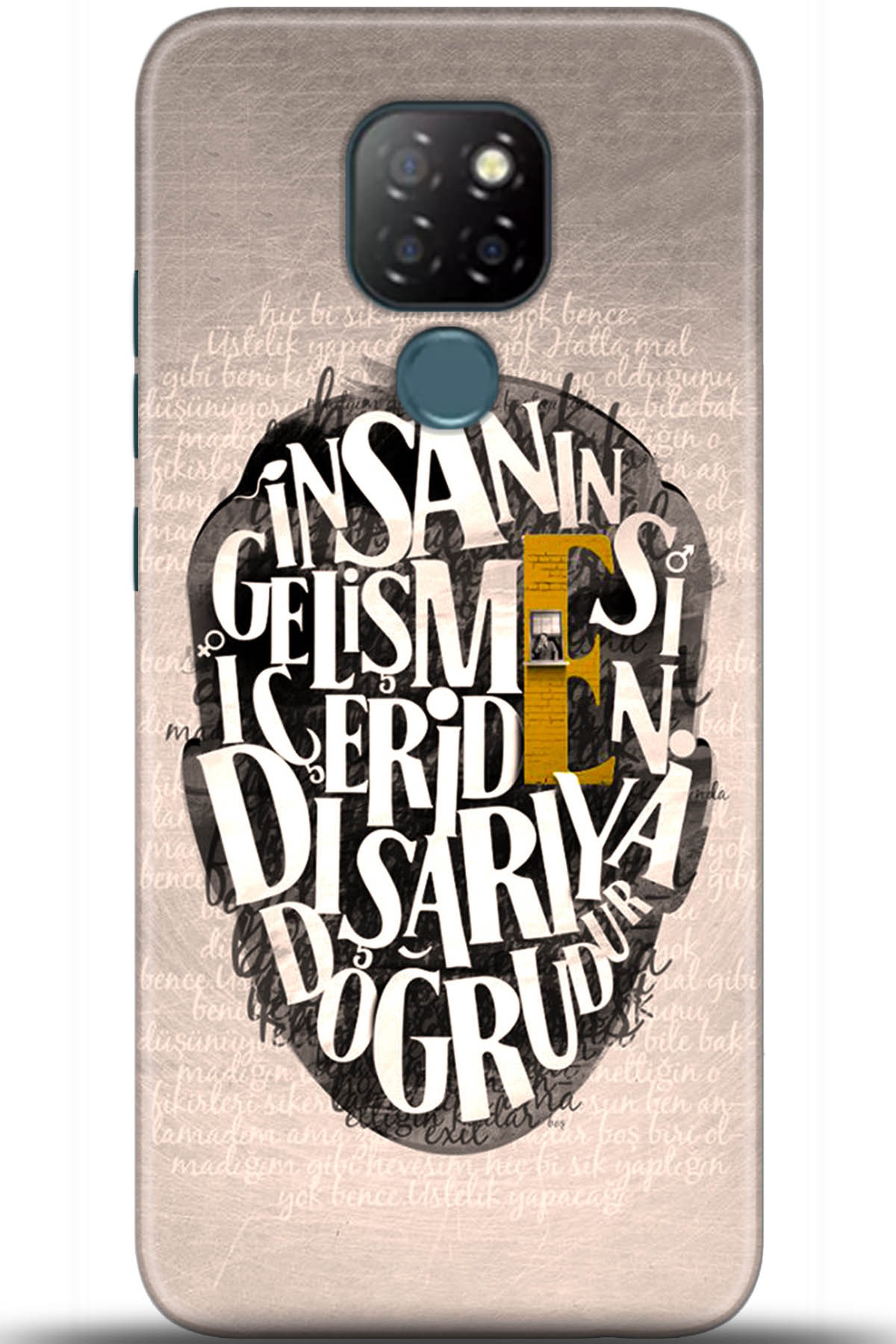 General Mobile GM 20 Uyumlu Kılıf HD Baskılı Kılıf - Followed Institution 5587