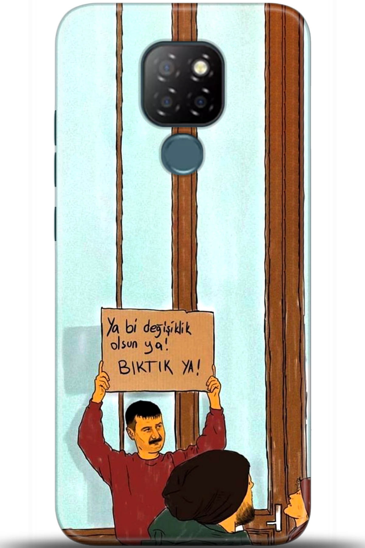 General Mobile GM 20 Uyumlu Kılıf HD Baskılı Kılıf - Followed Institution 5594