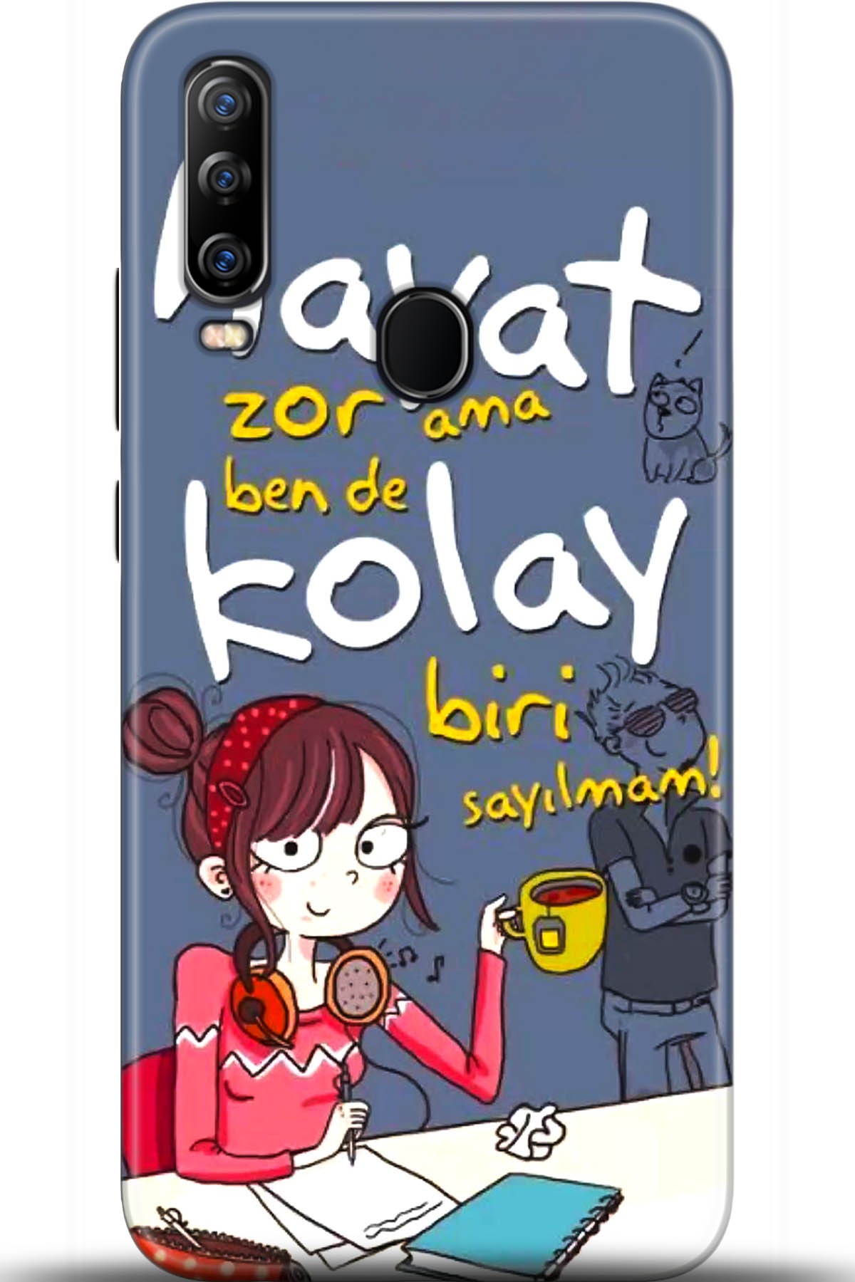 General Mobile GM 20 Pro Uyumlu Kılıf HD Baskılı Kılıf - Followed Institution 5686