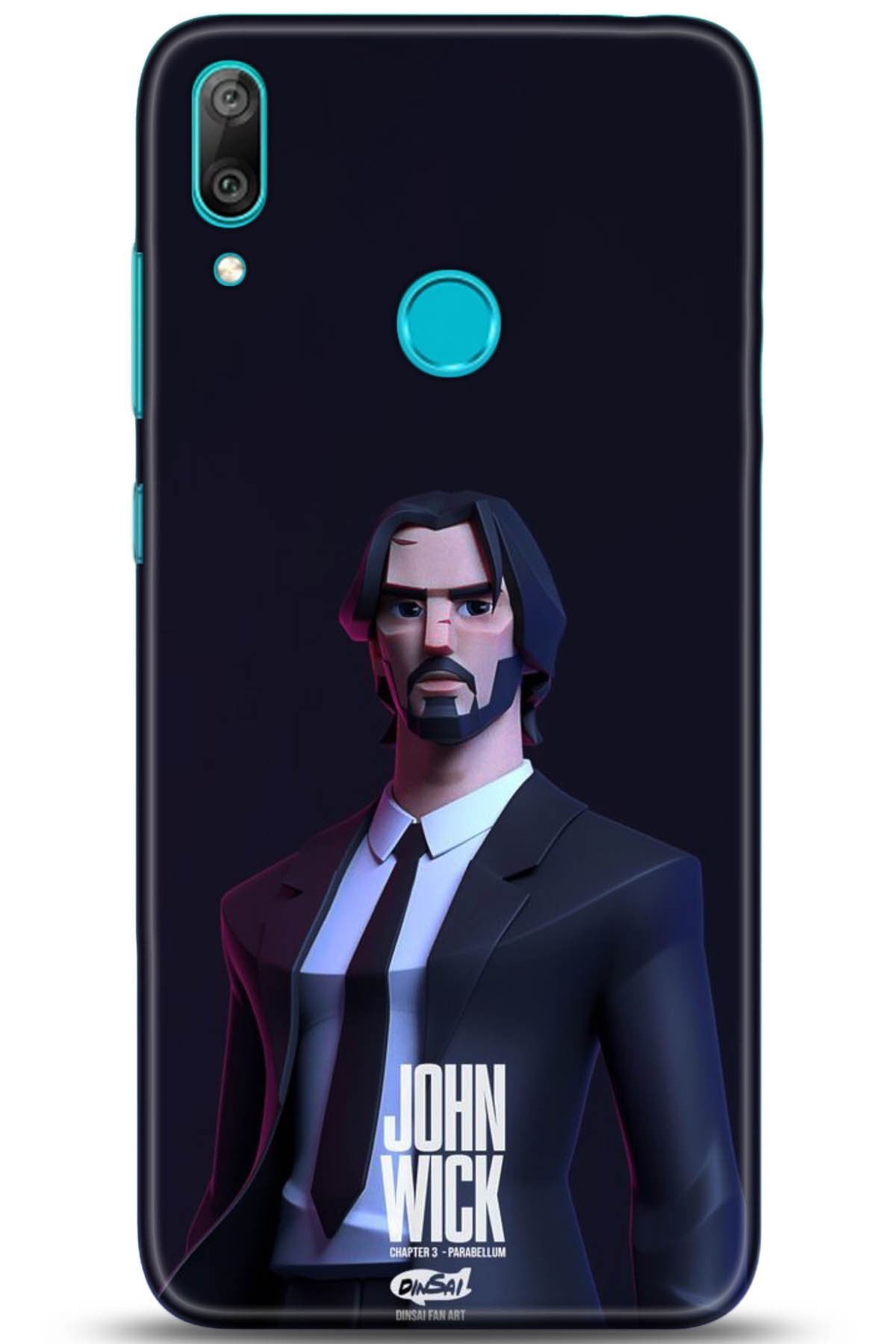 Huawei Y7 2019 Uyumlu Kılıf HD Baskılı Kılıf - Followed Institution 5018