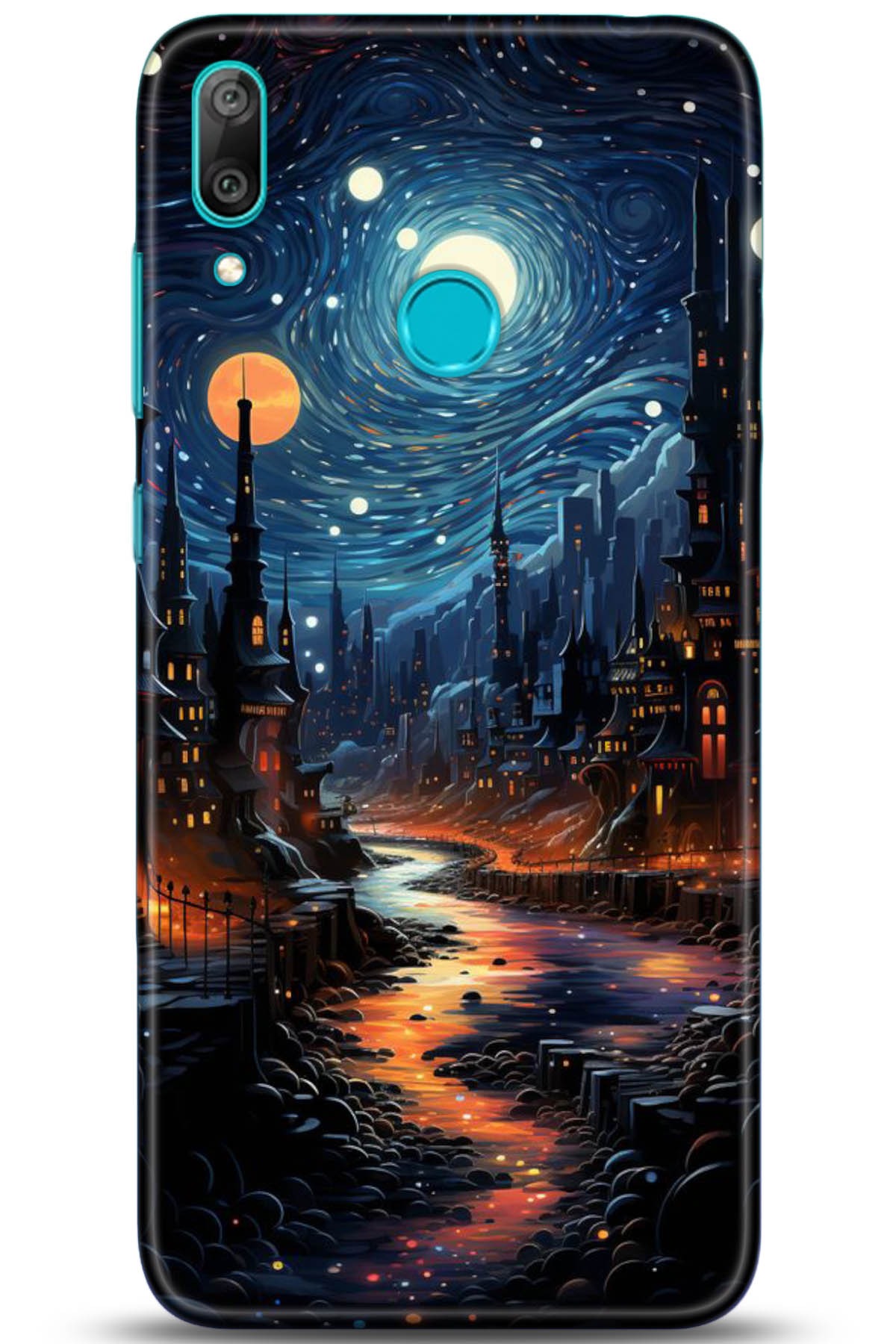 Huawei Y7 2019 Uyumlu Kılıf HD Baskılı Kılıf - Followed Institution 5126