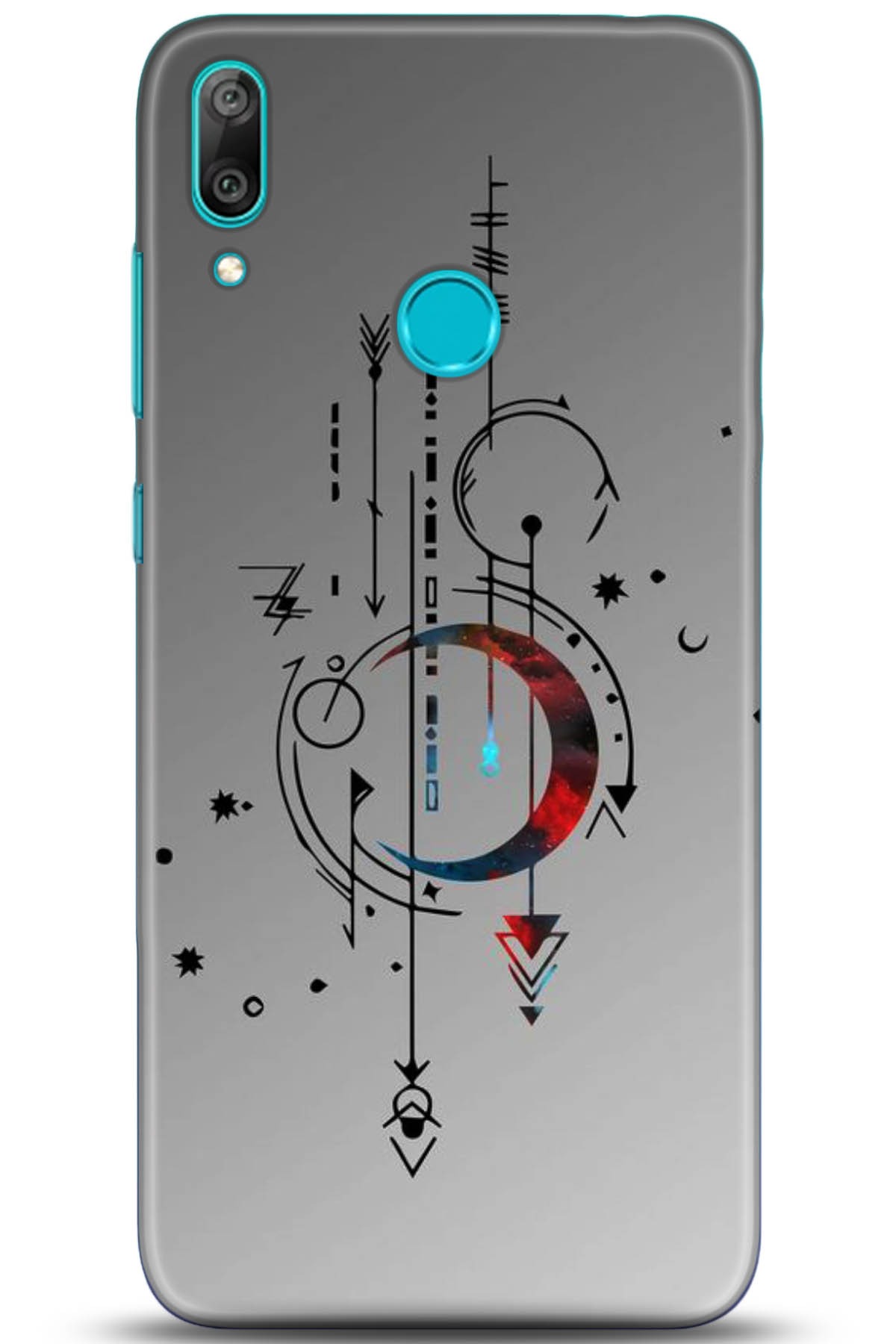 Huawei Y7 2019 Uyumlu Kılıf HD Baskılı Kılıf - Followed Institution 5182