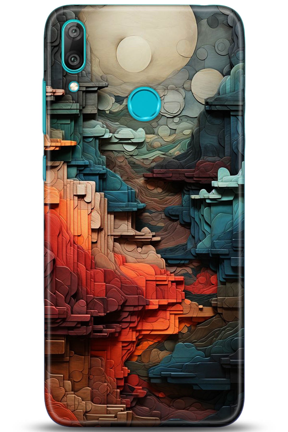 Huawei Y7 2019 Uyumlu Kılıf HD Baskılı Kılıf - Followed Institution 5218