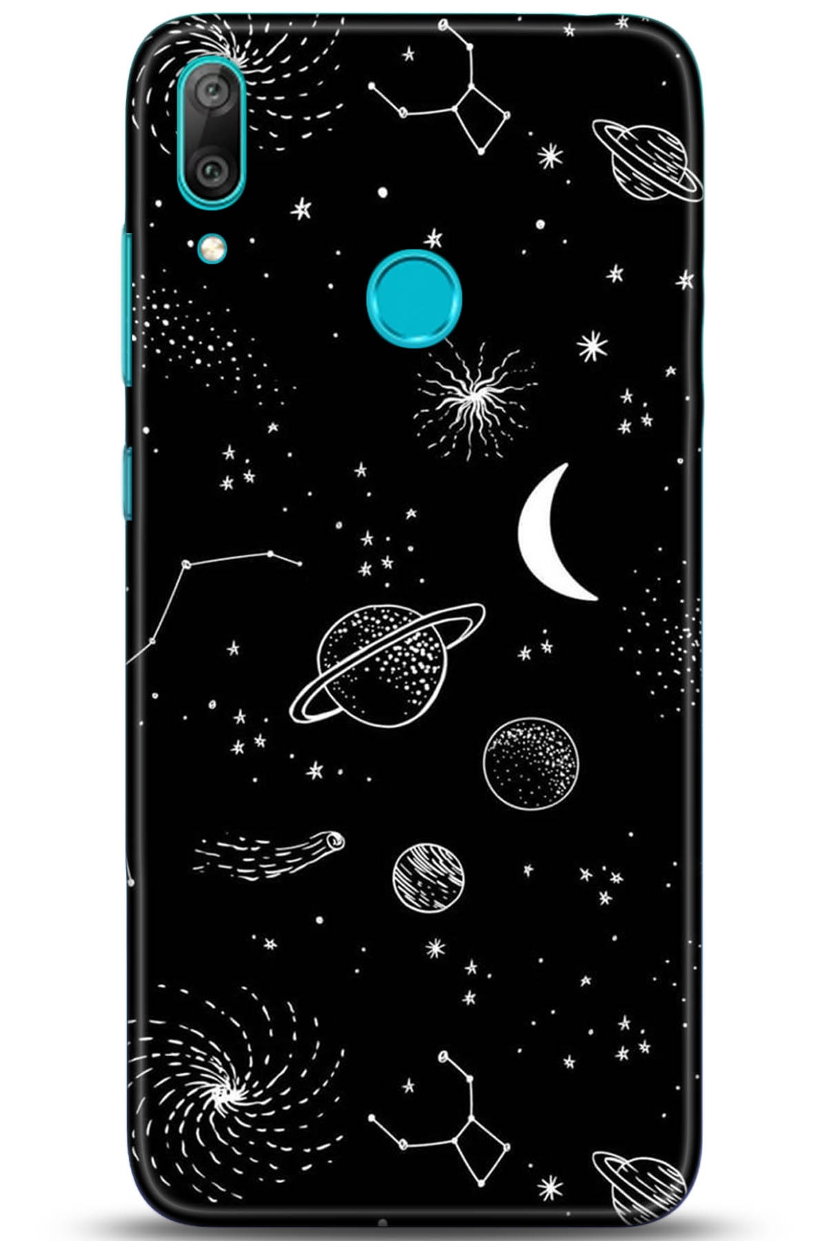 Huawei Y7 2019 Uyumlu Kılıf HD Baskılı Kılıf - Followed Institution 5302