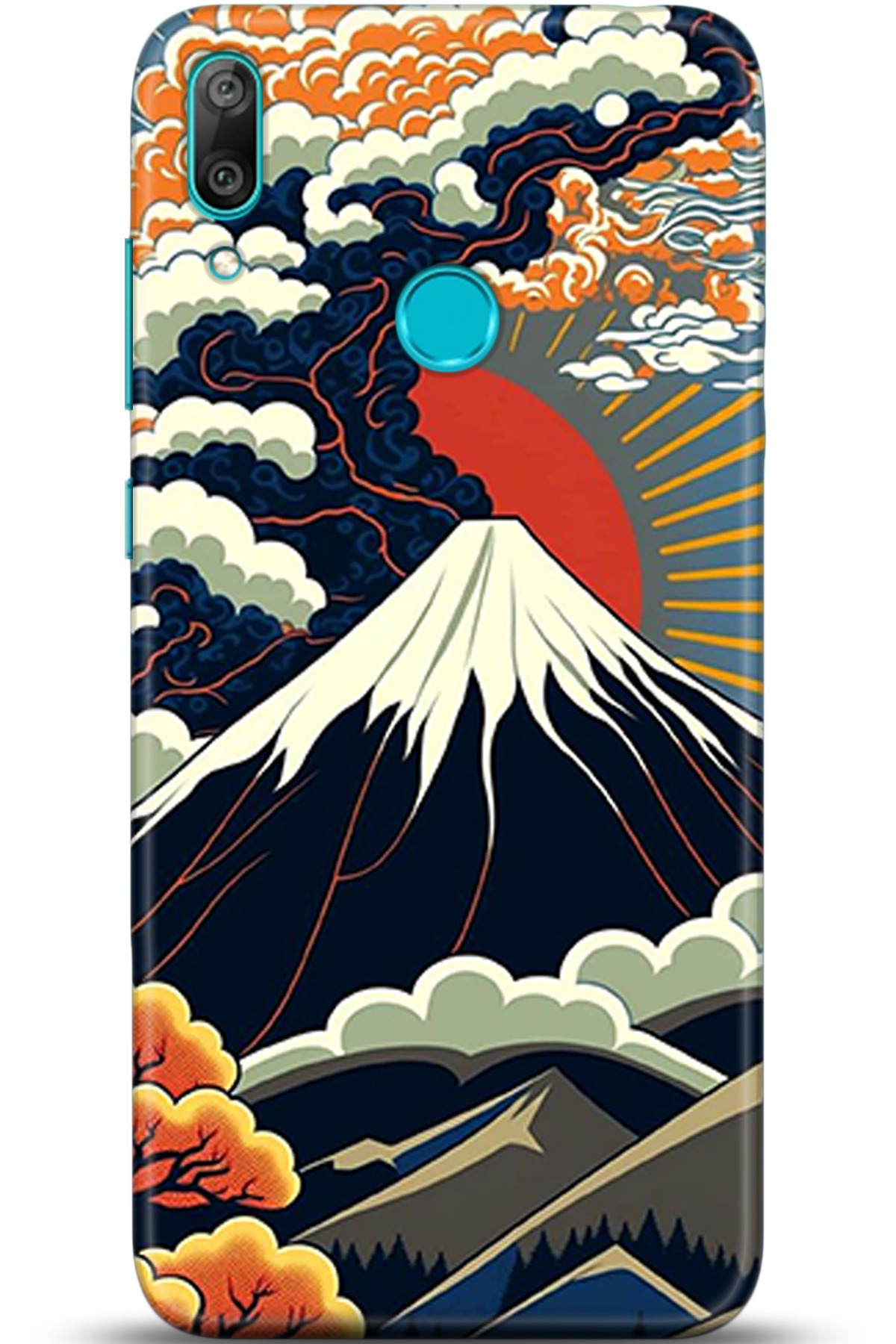 Huawei Y7 2019 Uyumlu Kılıf HD Baskılı Kılıf - Followed Institution 5342