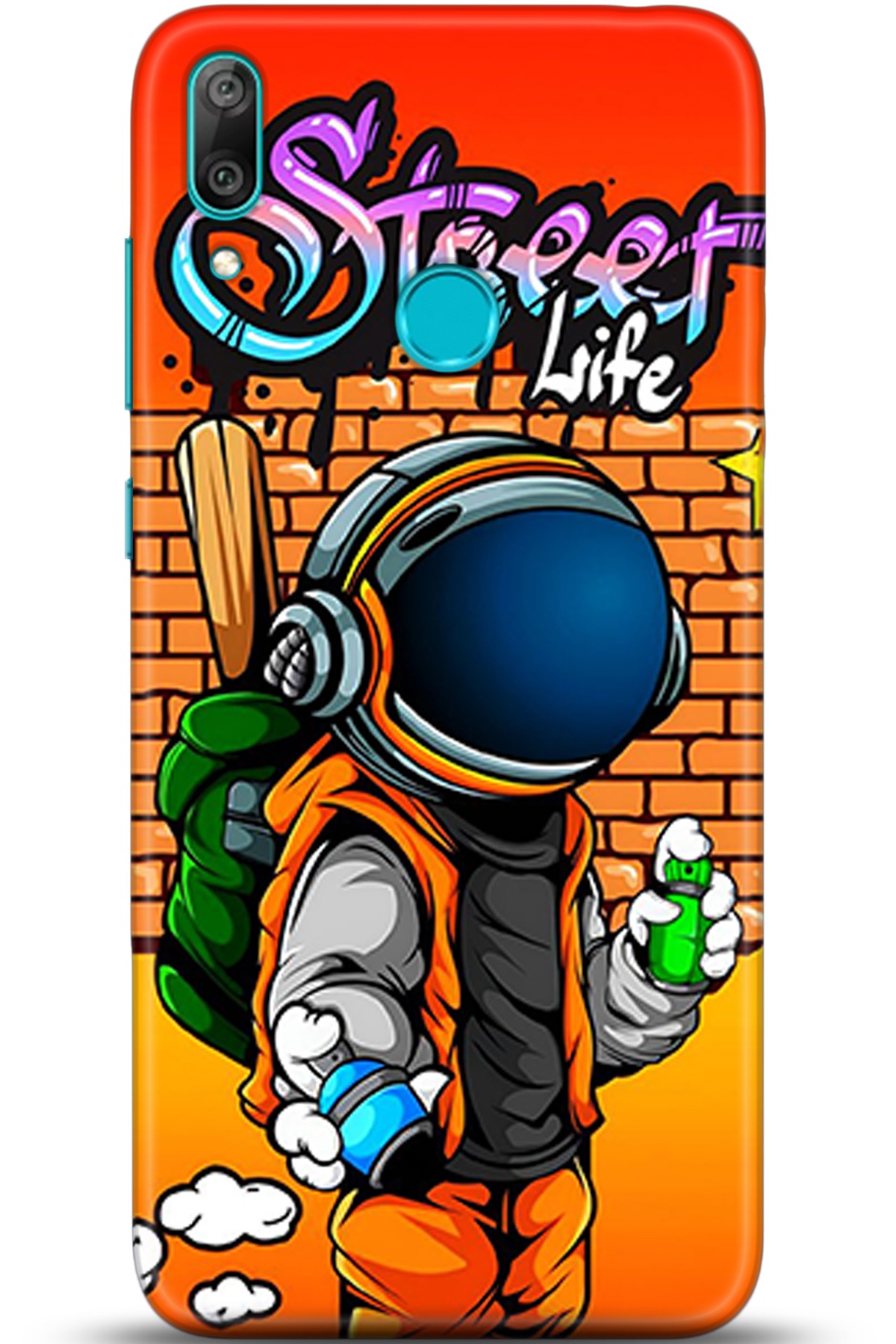 Huawei Y7 2019 Uyumlu Kılıf HD Baskılı Kılıf - Followed Institution 5350