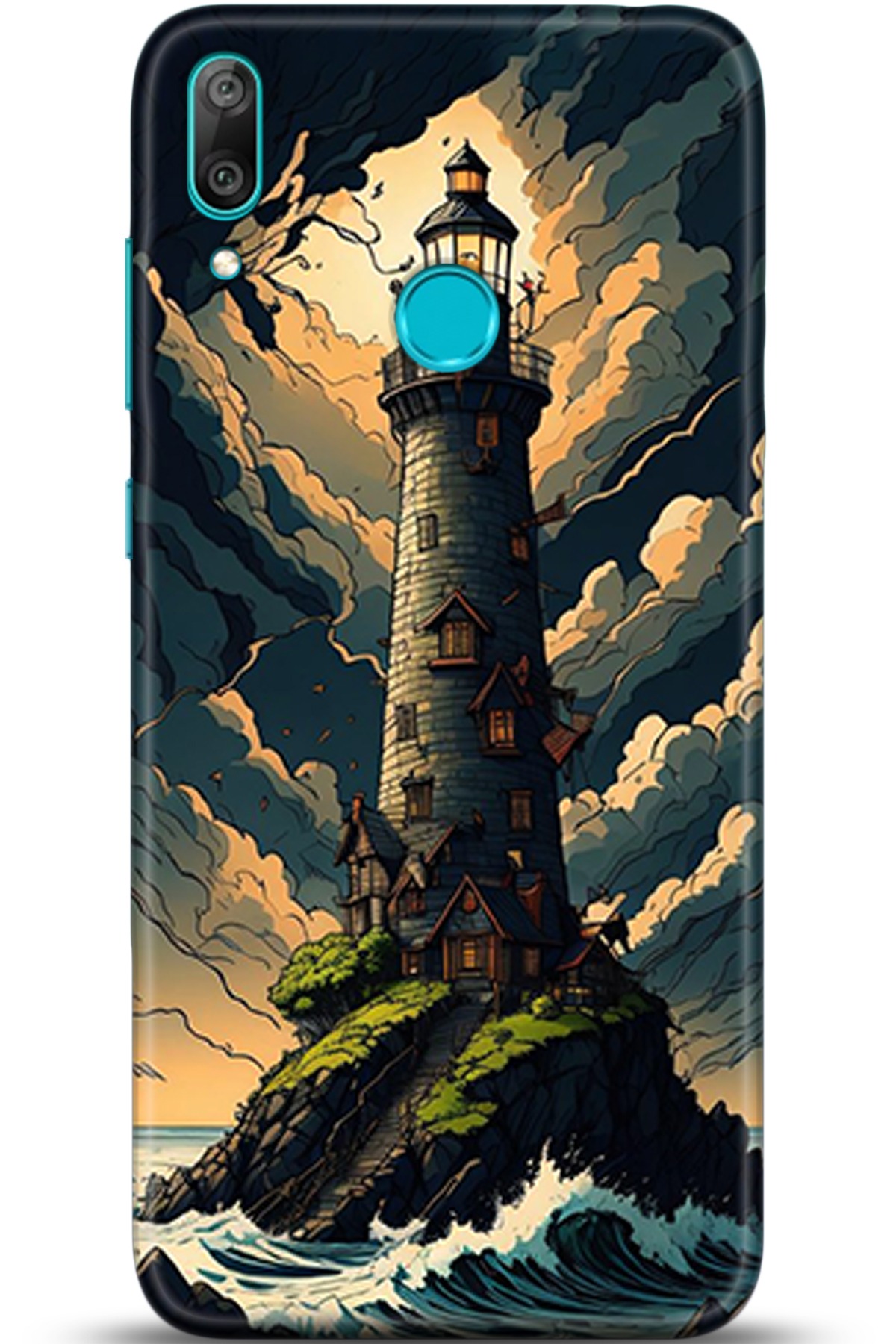 Huawei Y7 2019 Uyumlu Kılıf HD Baskılı Kılıf - Followed Institution 5363