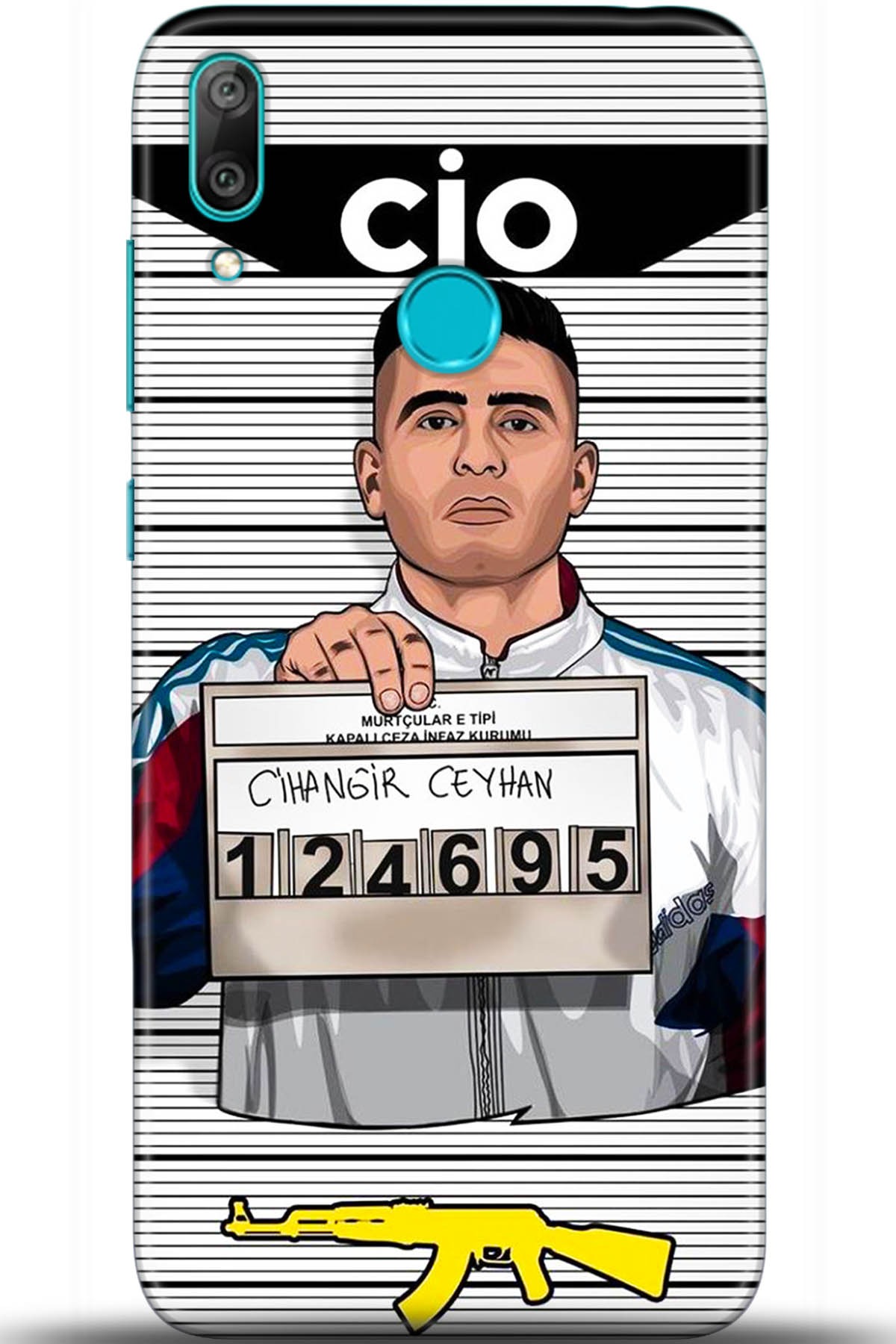 Huawei Y7 2019 Uyumlu Kılıf HD Baskılı Kılıf - Followed Institution 5411