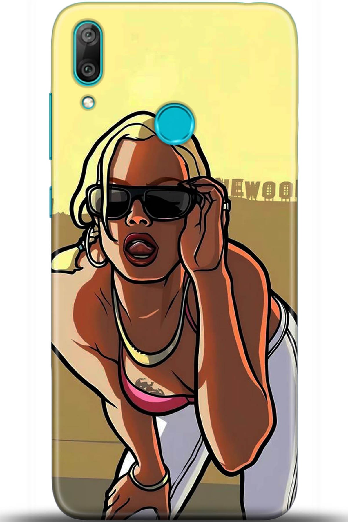 Huawei Y7 2019 Uyumlu Kılıf HD Baskılı Kılıf - Followed Institution 5412