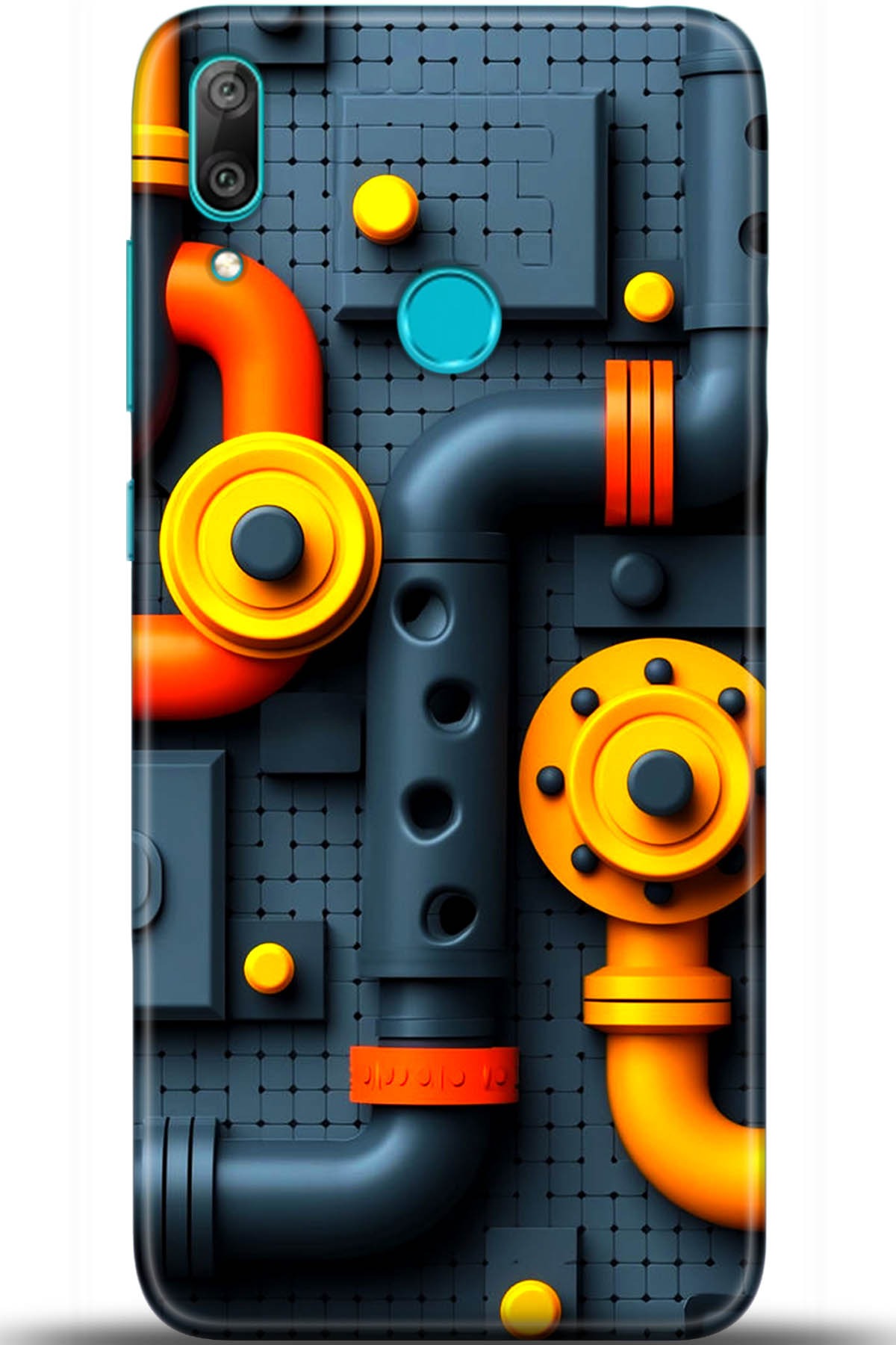 Huawei Y7 2019 Uyumlu Kılıf HD Baskılı Kılıf - Followed Institution 5466