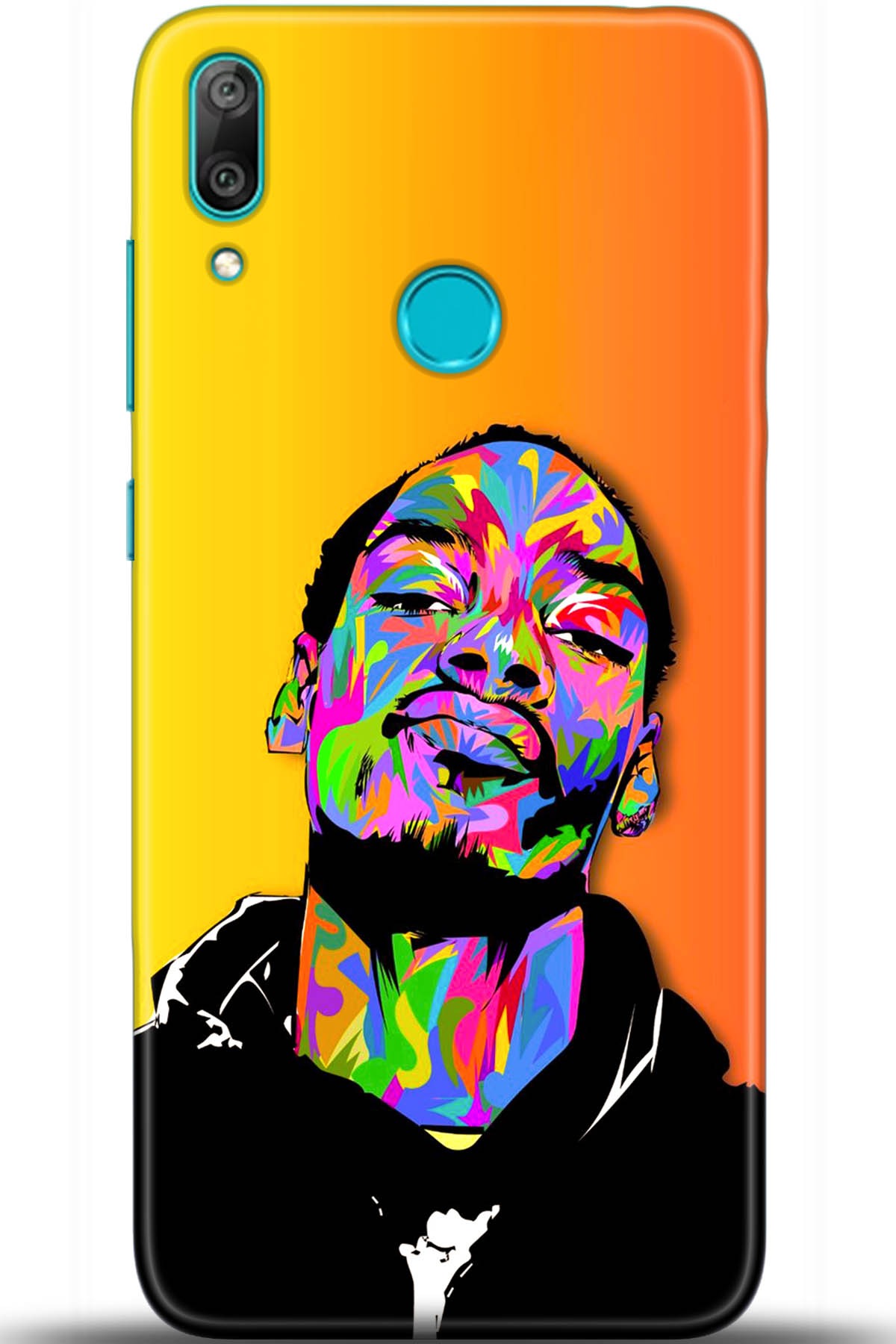 Huawei Y7 2019 Uyumlu Kılıf HD Baskılı Kılıf - Followed Institution 5573