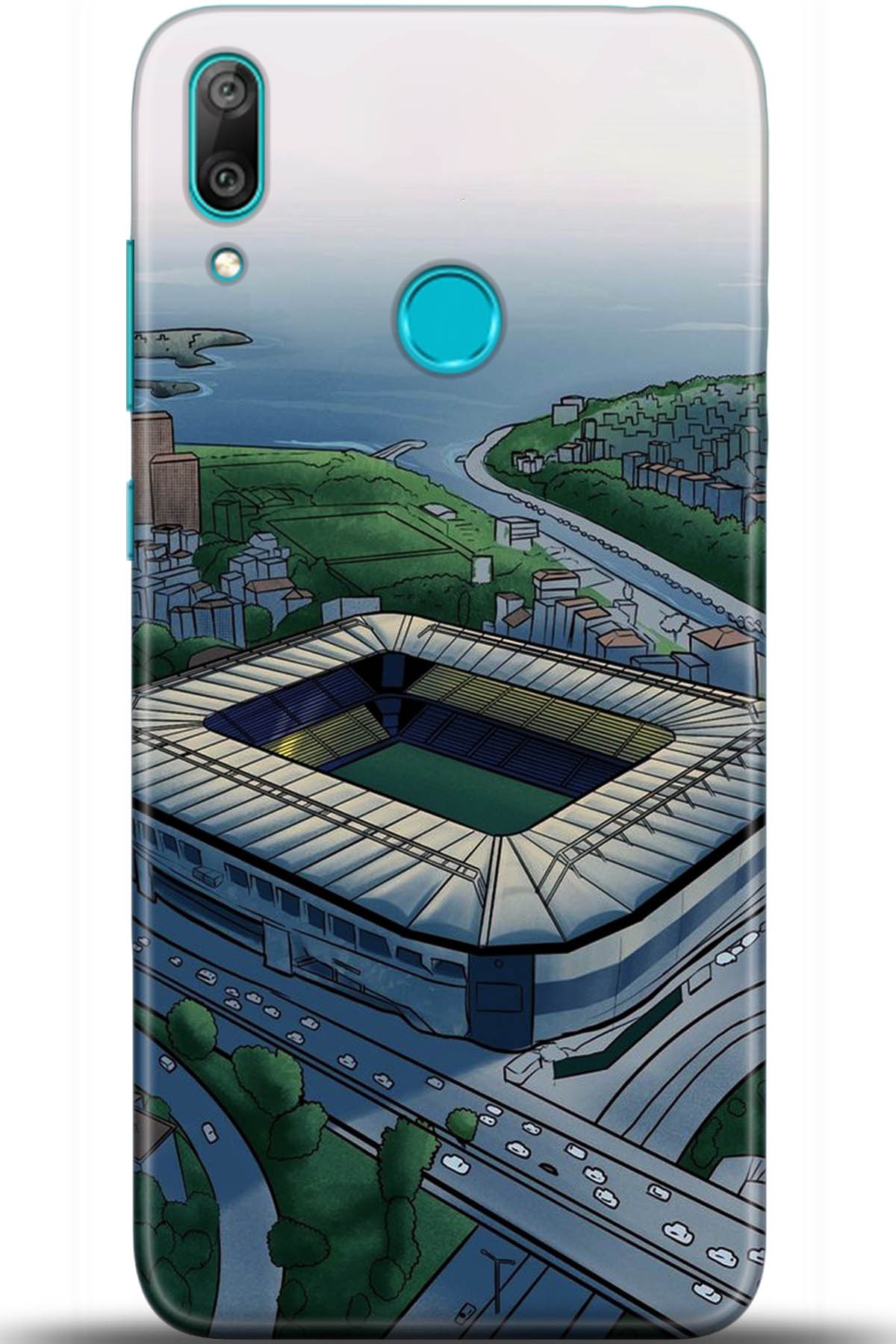 Huawei Y7 2019 Uyumlu Kılıf HD Baskılı Kılıf - Followed Institution 5715