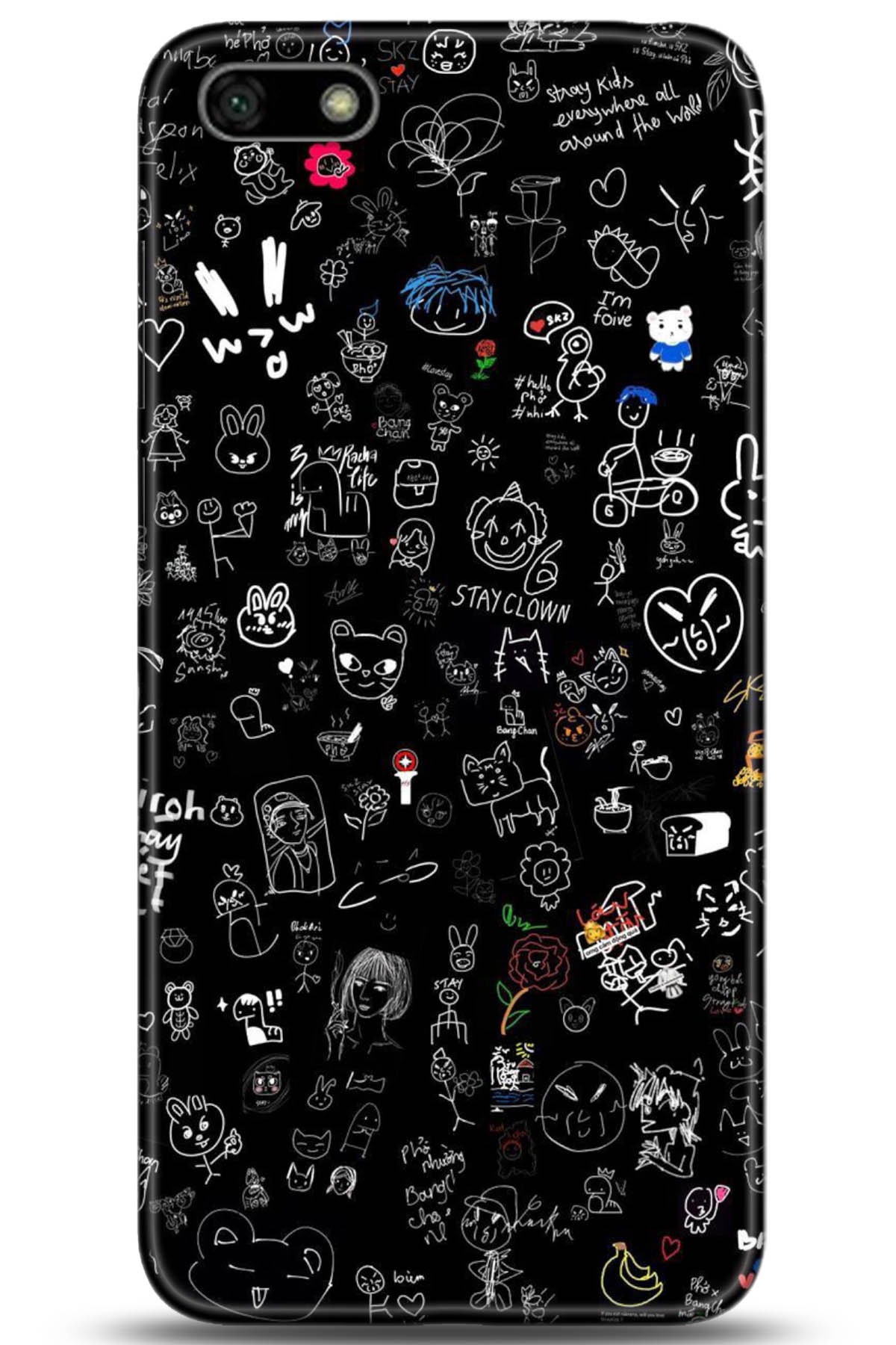 Huawei Y5 2018 Uyumlu Kılıf HD Baskılı Kılıf - Followed Institution 5143