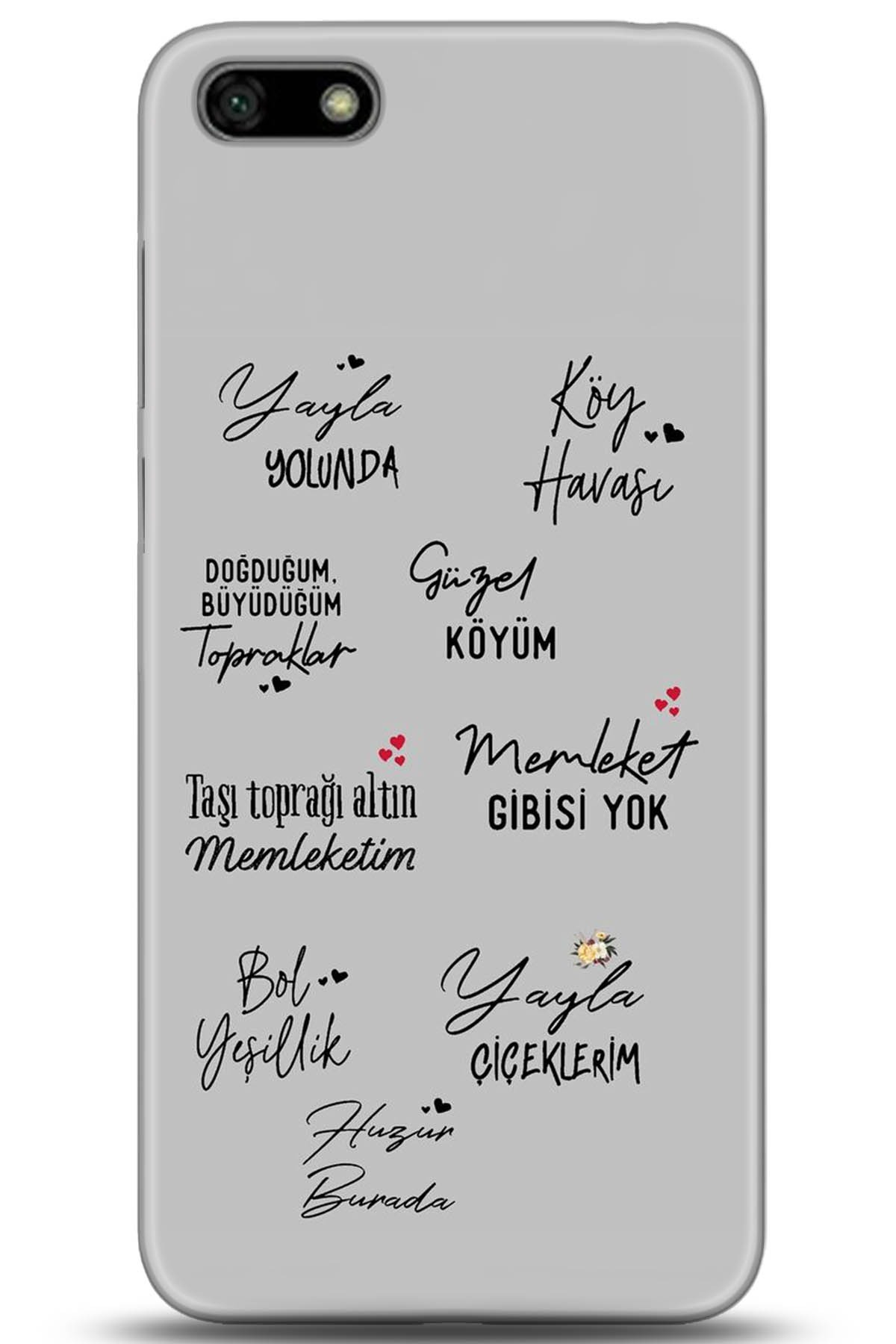 Huawei Y5 2018 Uyumlu Kılıf HD Baskılı Kılıf - Followed Institution 5210