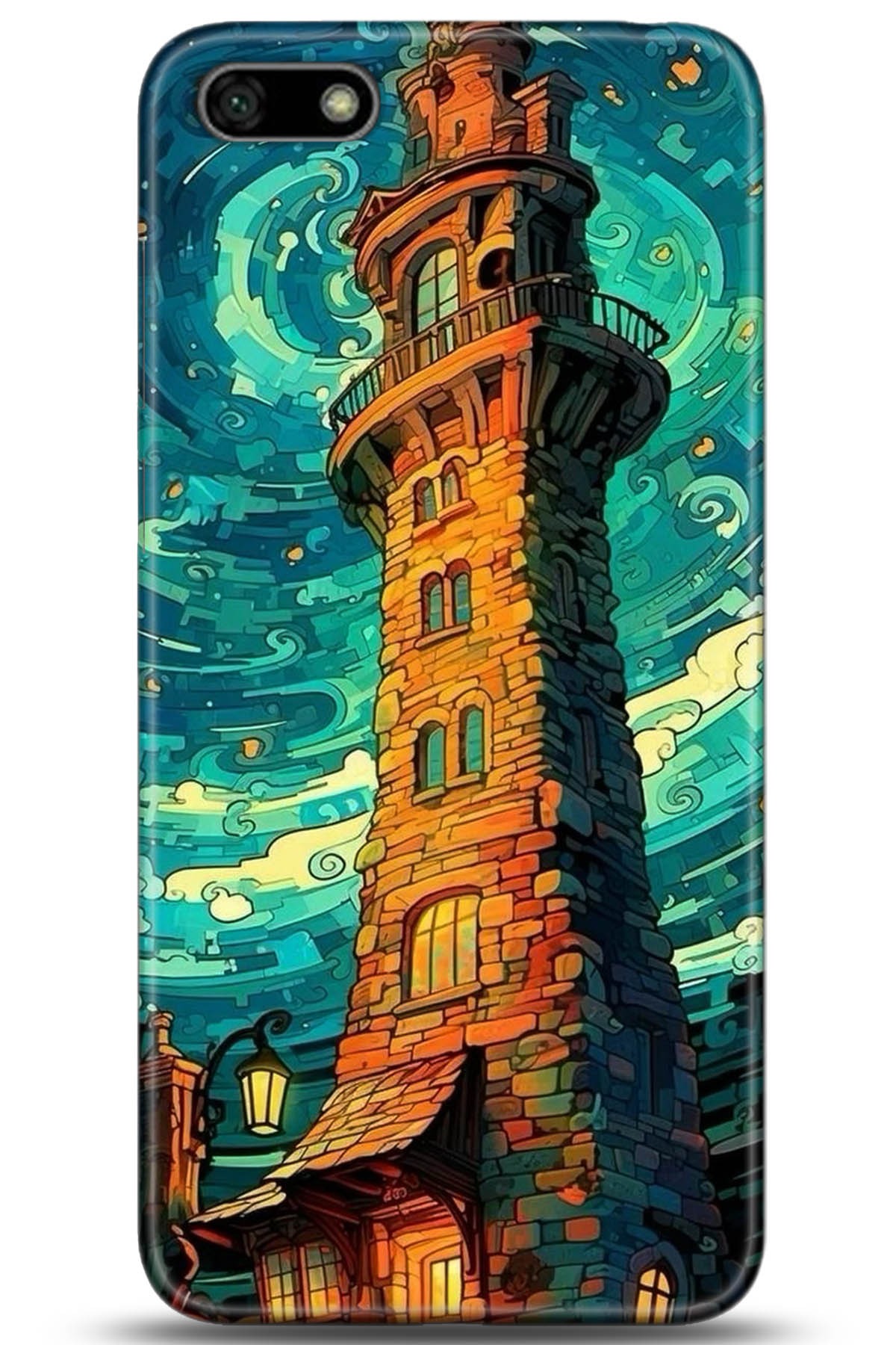 Huawei Y5 2018 Uyumlu Kılıf HD Baskılı Kılıf - Followed Institution 5233