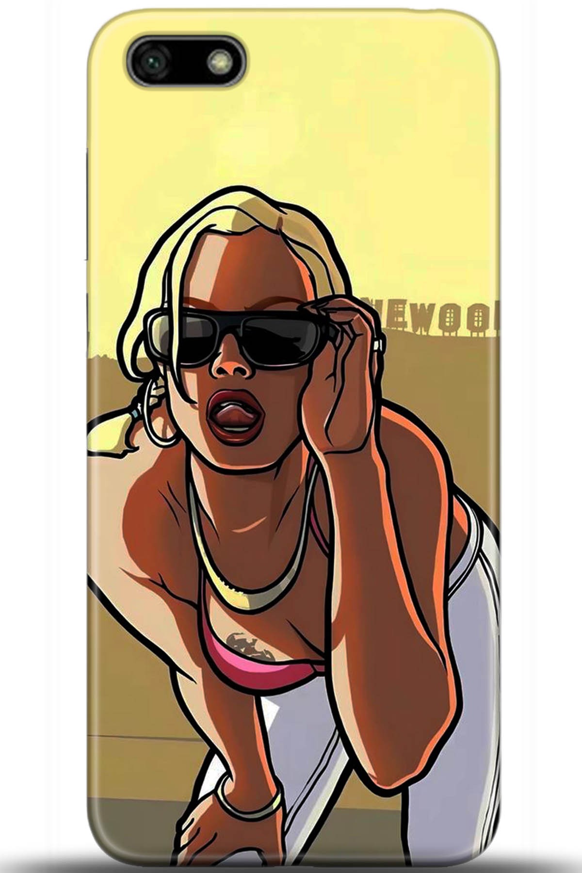 Huawei Y5 2018 Uyumlu Kılıf HD Baskılı Kılıf - Followed Institution 5412