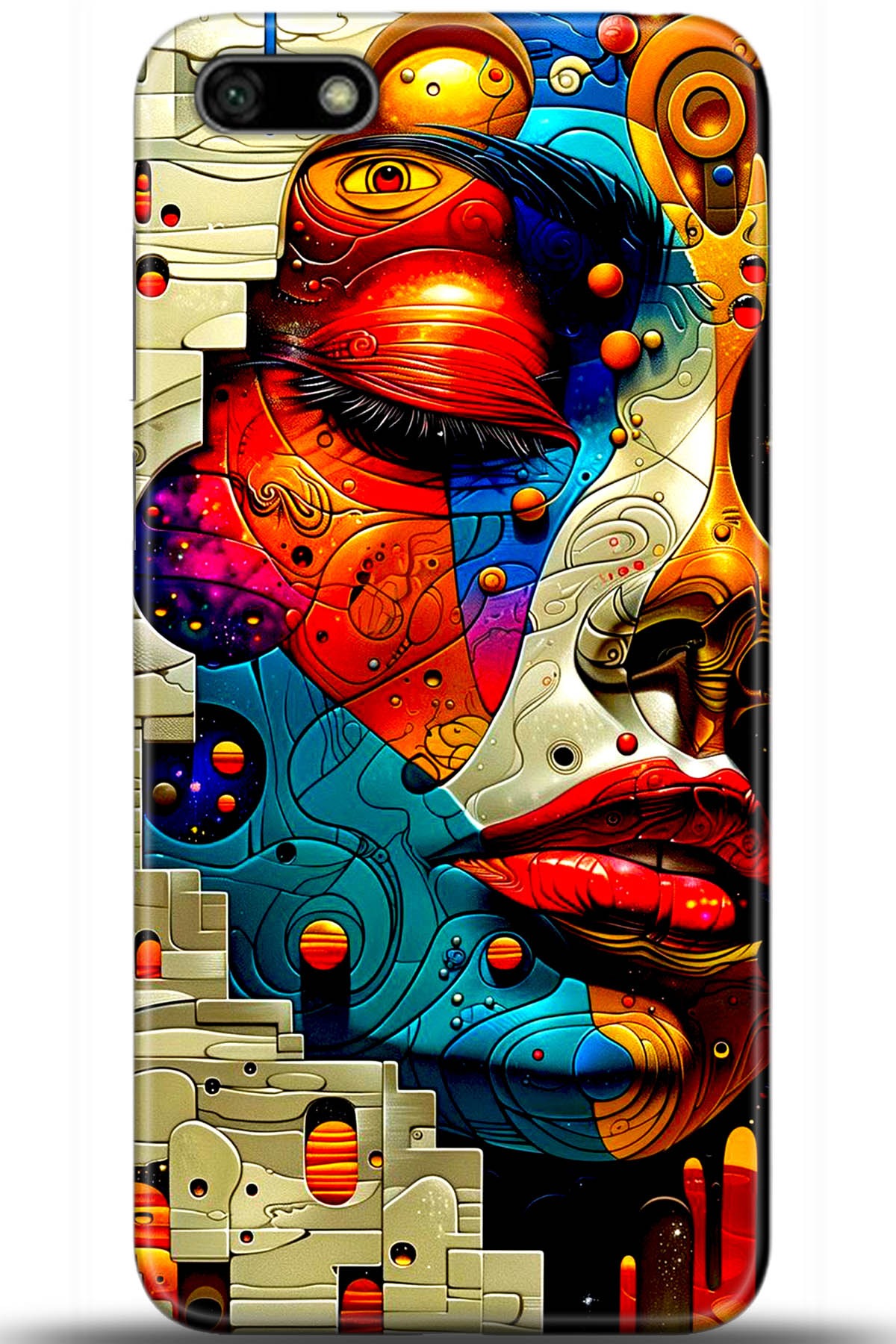 Huawei Y5 2018 Uyumlu Kılıf HD Baskılı Kılıf - Followed Institution 5422