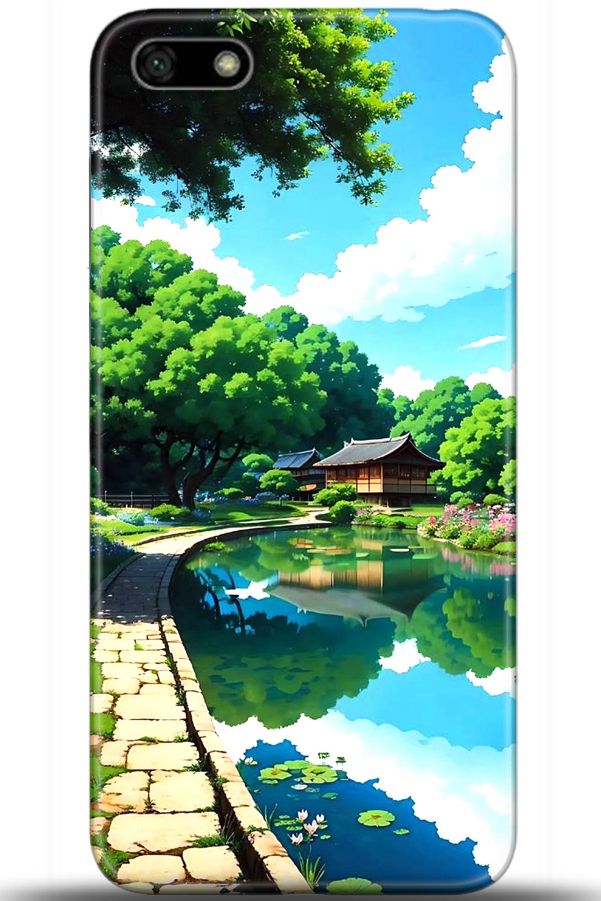 Huawei Y5 2018 Uyumlu Kılıf HD Baskılı Kılıf - Followed Institution 5463