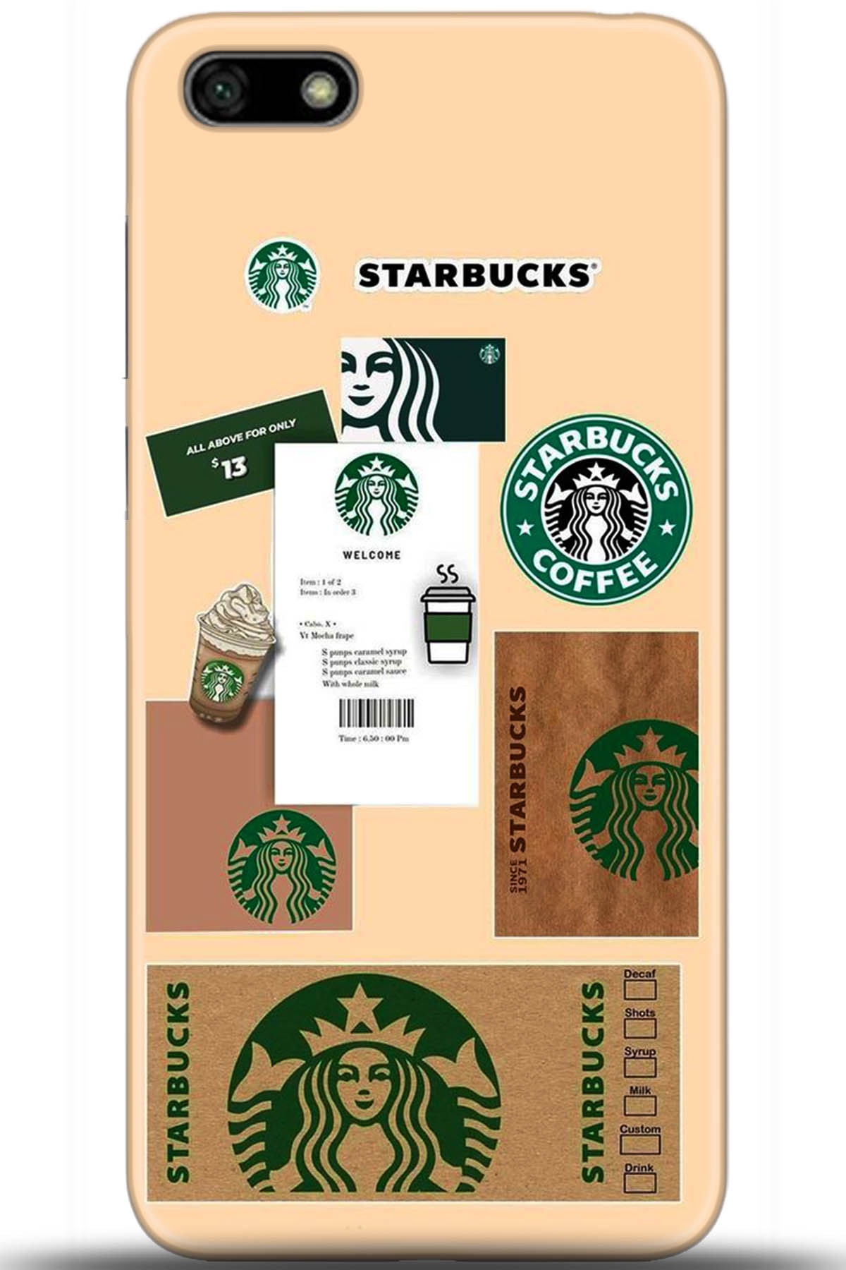 Huawei Y5 2018 Uyumlu Kılıf HD Baskılı Kılıf - Followed Institution 5470