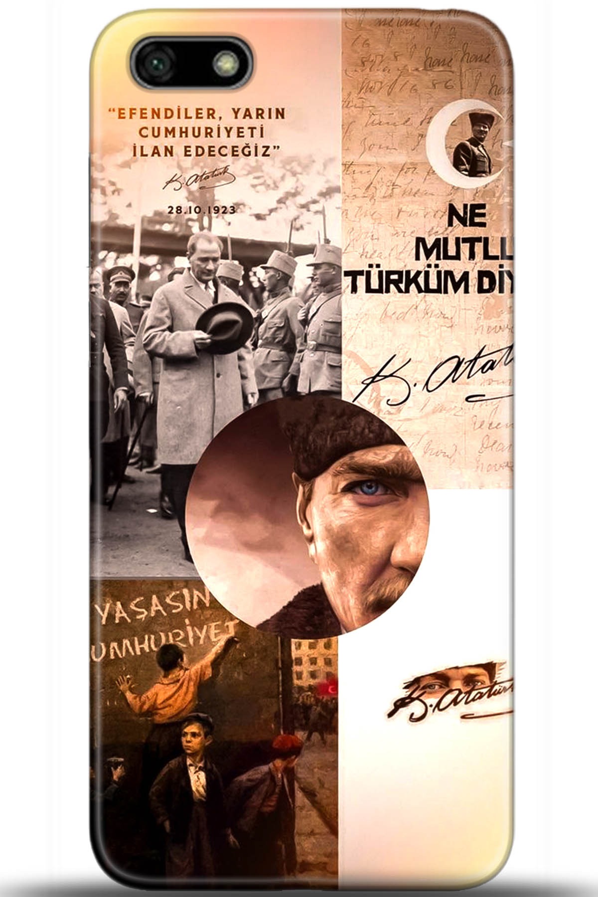 Huawei Y5 2018 Uyumlu Kılıf HD Baskılı Kılıf - Followed Institution 5675