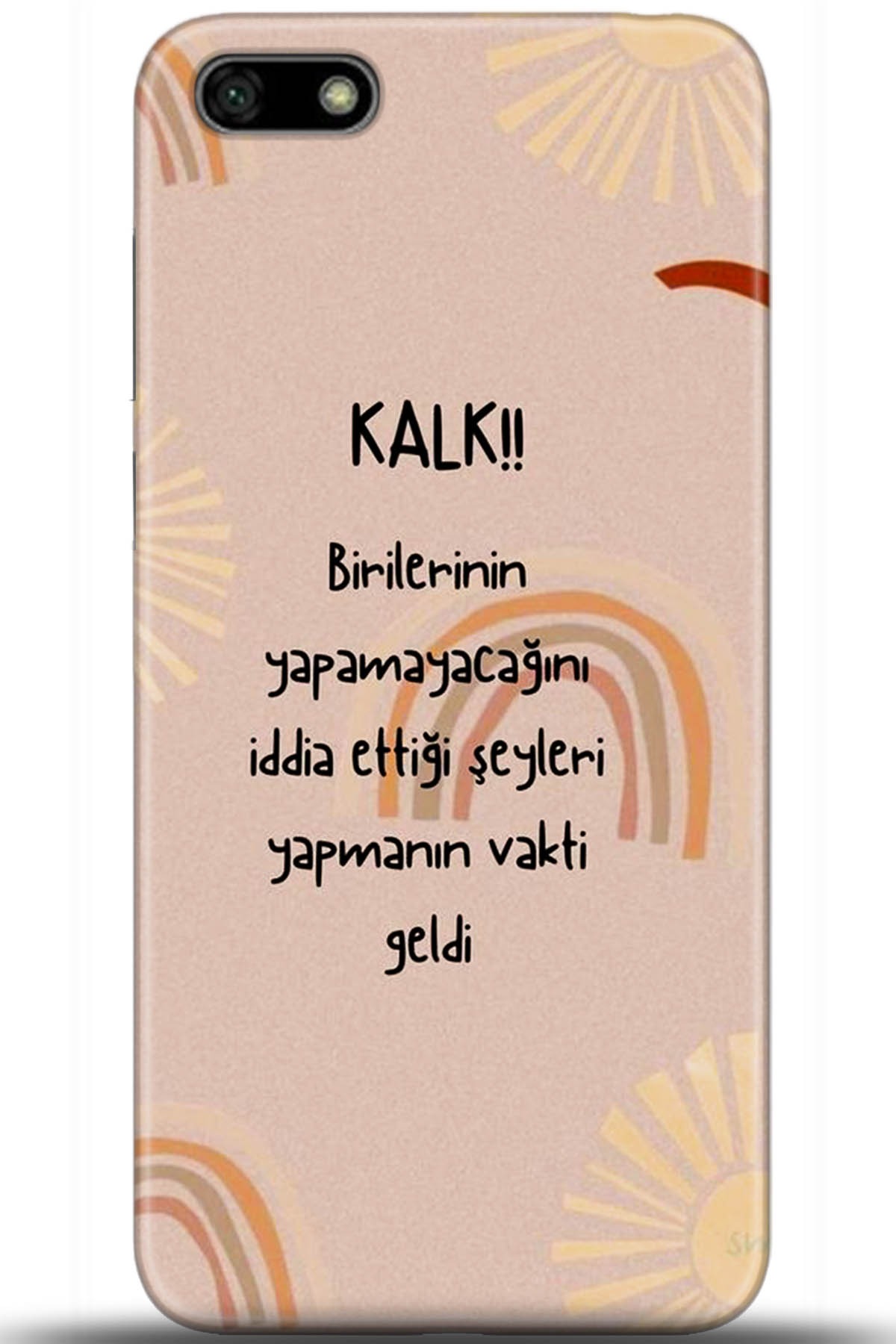 Huawei Y5 2018 Uyumlu Kılıf HD Baskılı Kılıf - Followed Institution 5688