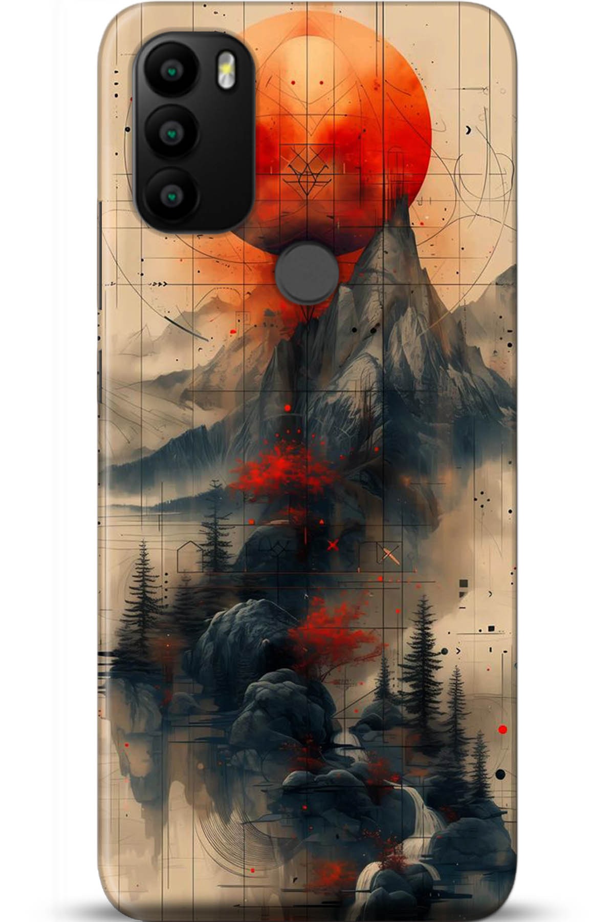 General Mobile GM 21 Plus Uyumlu Kılıf HD Baskılı Kılıf - Followed Institution 5244