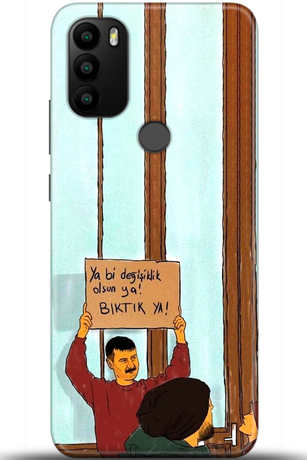 General Mobile GM 21 Plus Uyumlu Kılıf HD Baskılı Kılıf - Followed Institution 5594